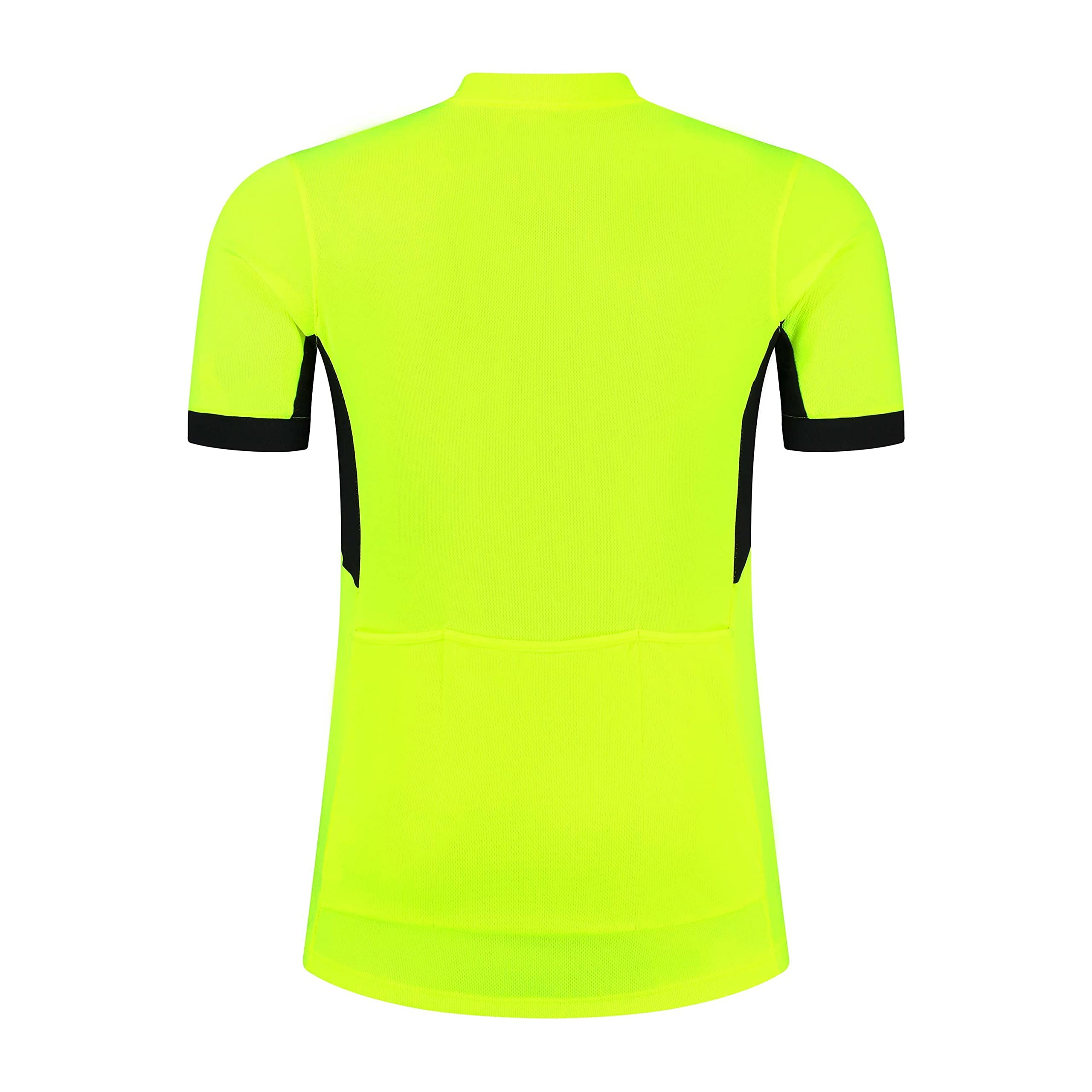 Rogelli Core Kids Radtrikot Kinder - Fahrradtrikot kurzarm - Fluor/Schwarz - Größe 140-152
