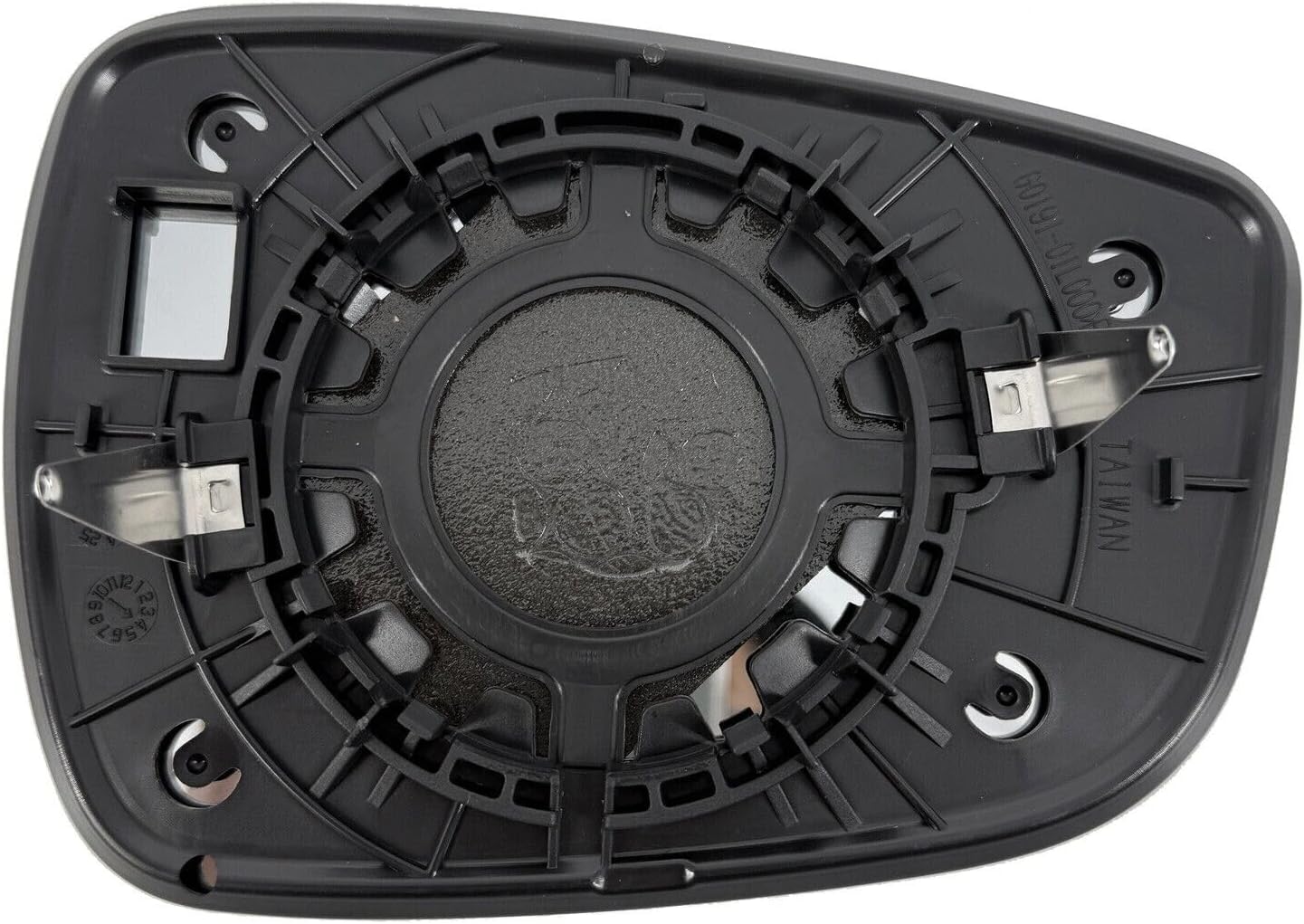 Driver Side Mirror Glass For 2011 2012 2013 2014 Hyundai Veloster Left Door Rear View Mirrors with Back Plate 87611-2V300 876112V300 Non-Heated