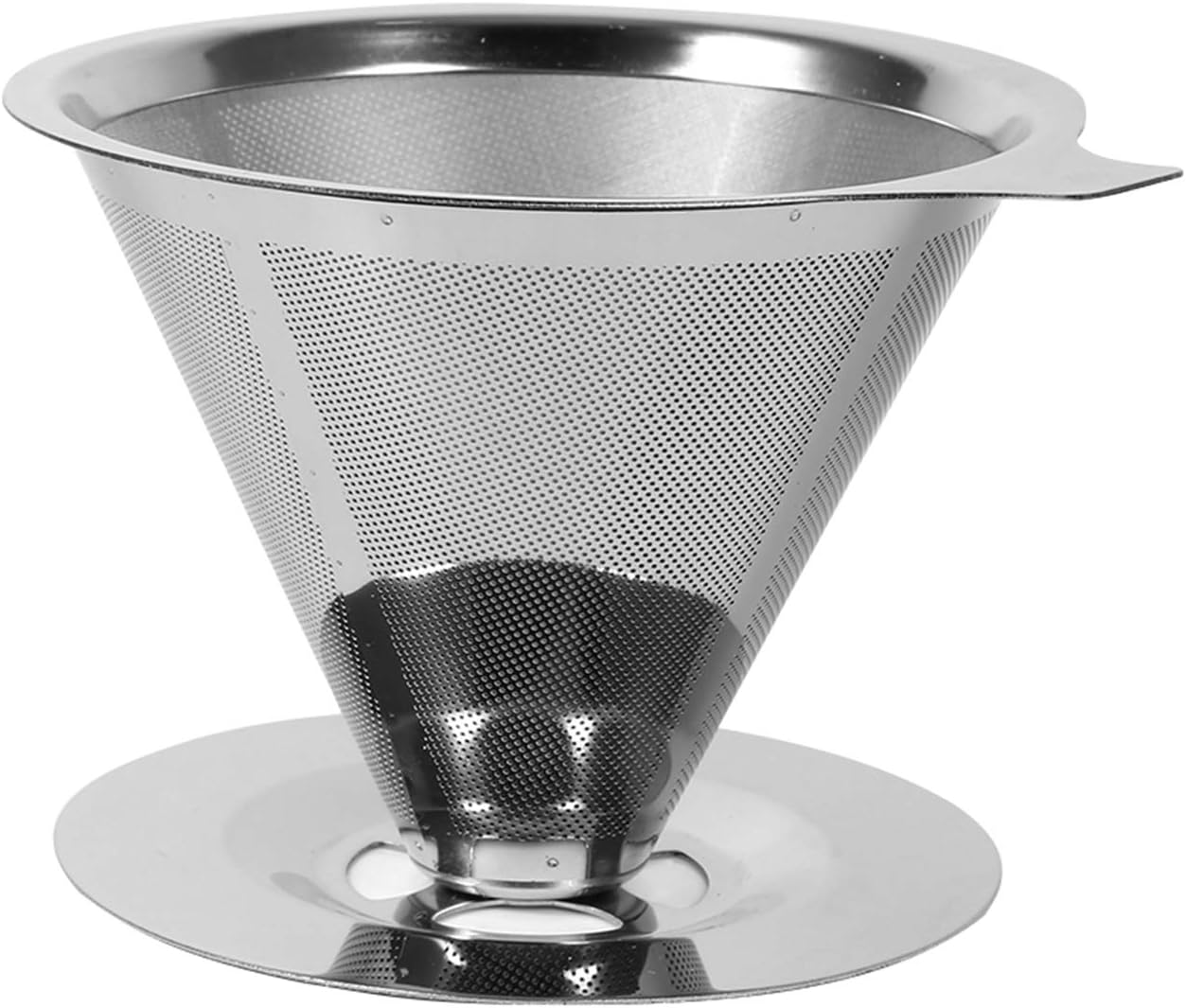 Coffee Drip Filter, Reusable 304 Stainless Steel Mesh Pour Over Coffee