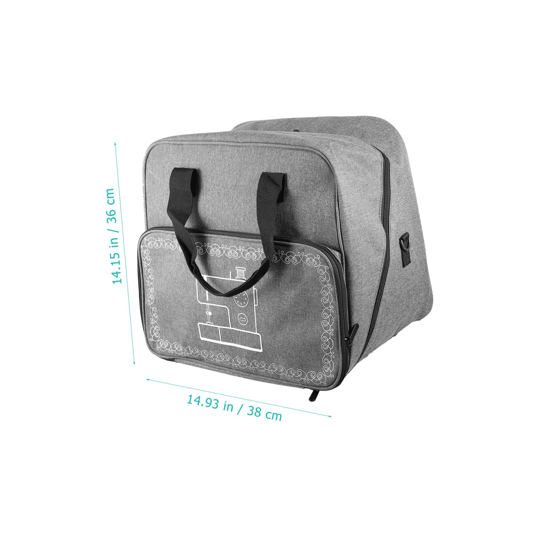 Alipis Borsa per Macchina da Cucire Portatile, Ampio Apertura e Leggera