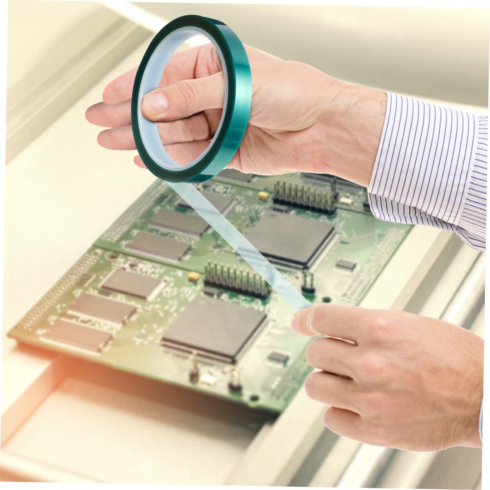 NAMOARLY DIY Craft Tapes 8 Rolls of 33m Resistant Tape for Electronics Sublimation Projects Circuit Boards