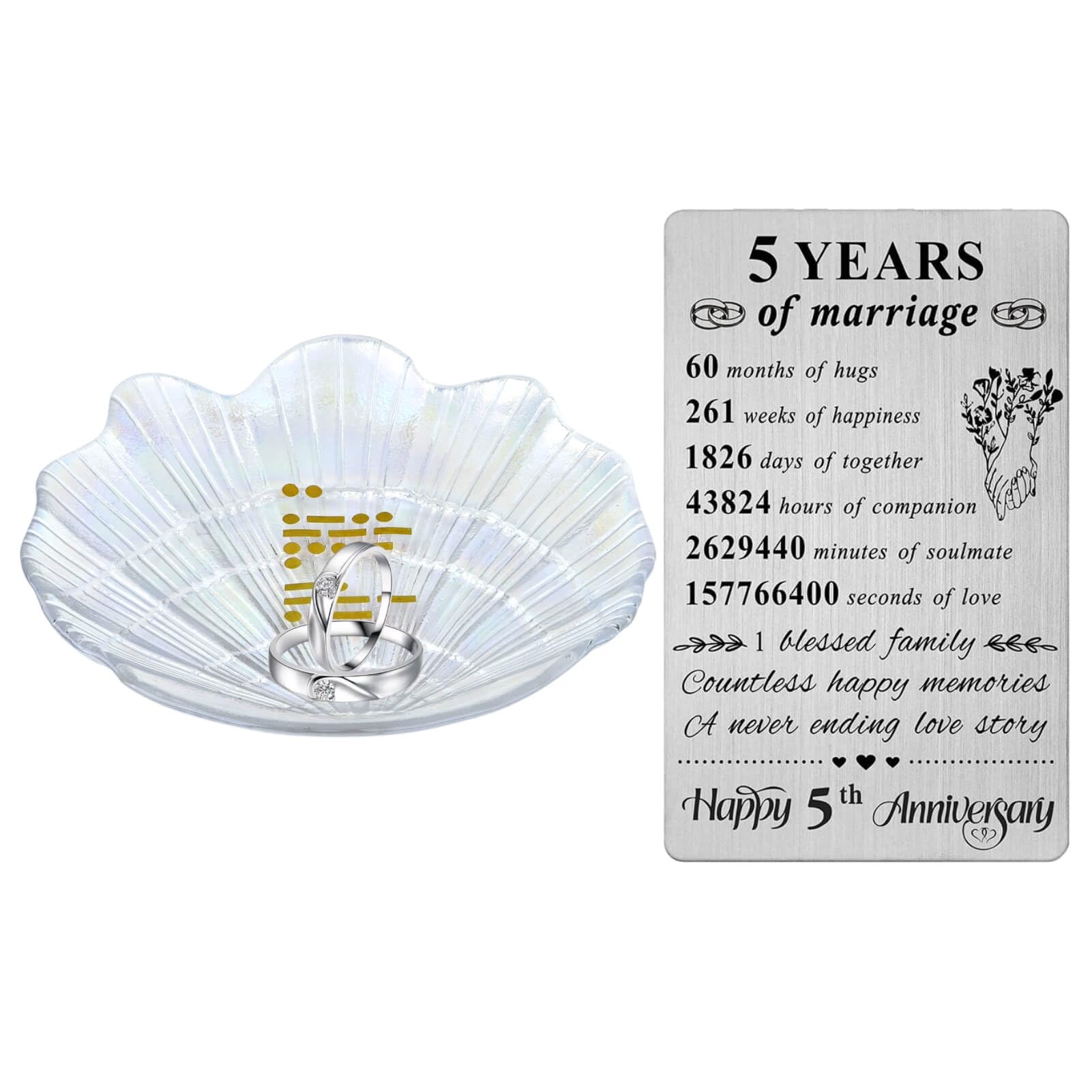 Amazon.com: AQZZ 5th Anniversary Wedding Gifts, 5 Inches Jewelry