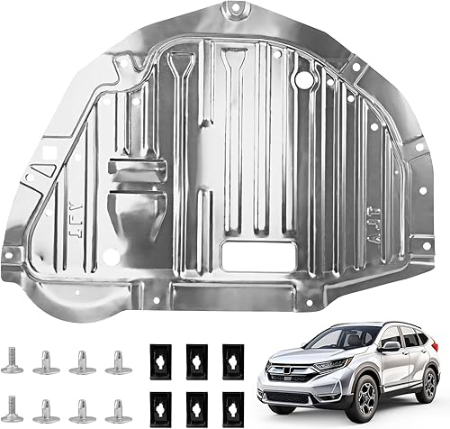 KAKSEY Tapa inferior del motor 1 unid para Honda CR-V EX EX-L 2017 2018 2019 2020 Protector contra salpicaduras del motor debajo del tablero de