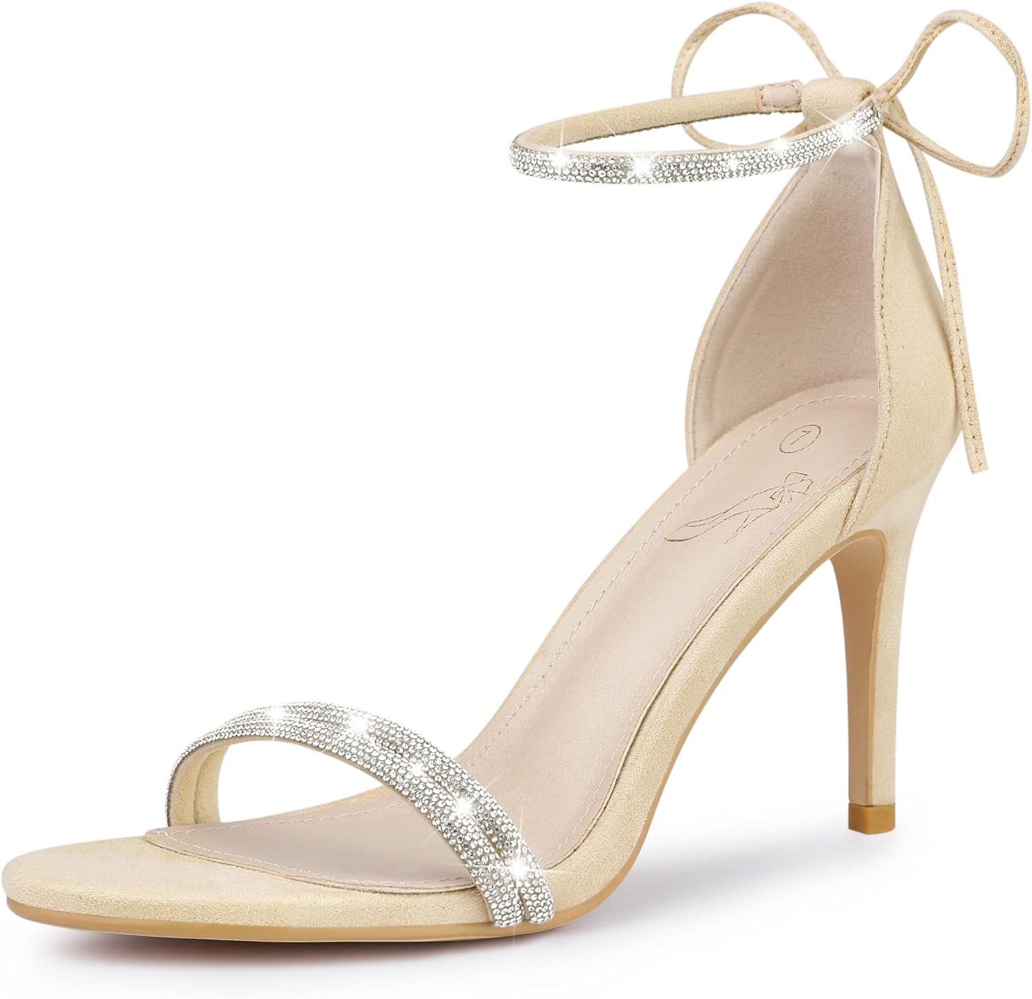 Women's Rhinestone Ankle Tie Stiletto Heel Sandals Egypt Ubuy