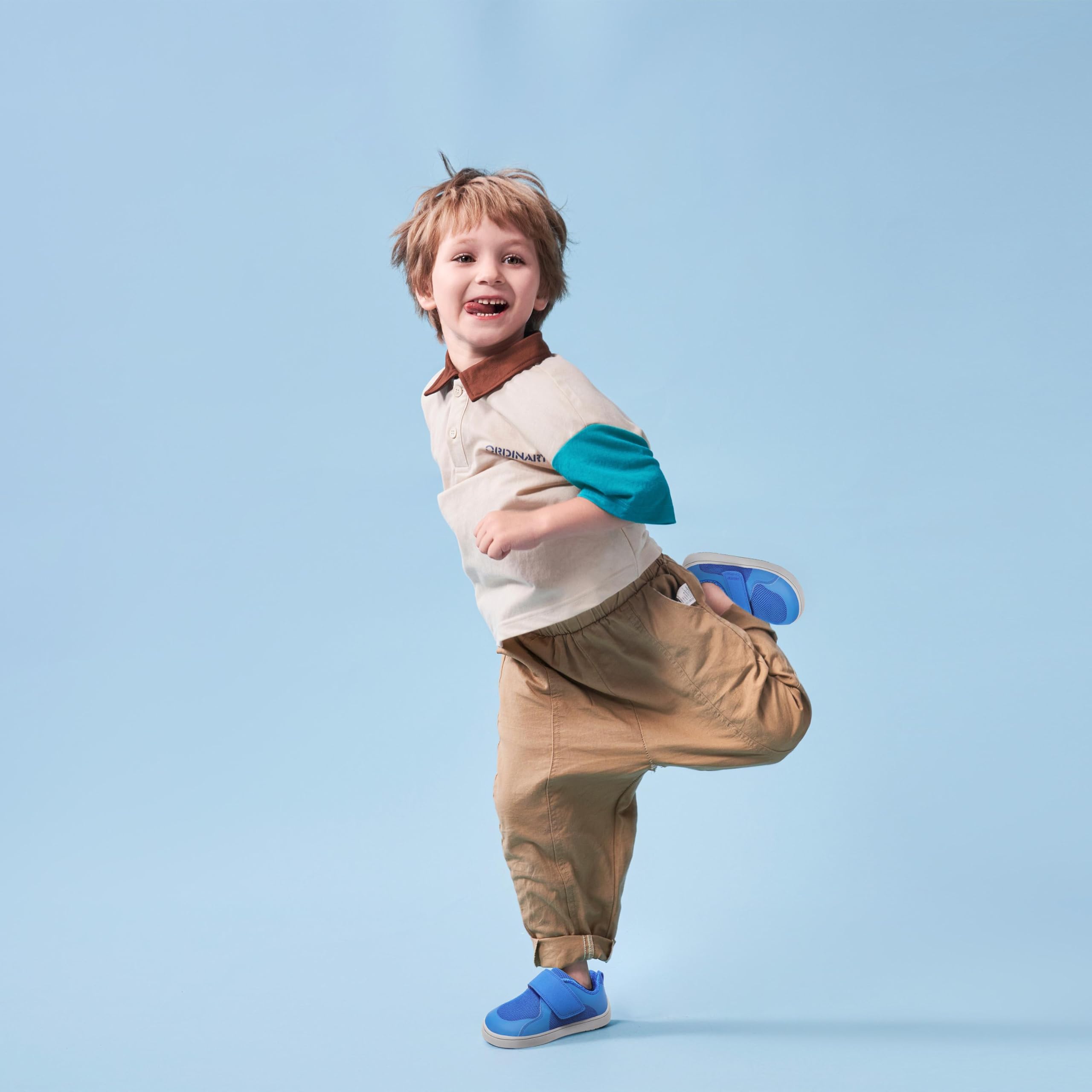 SAGUARO Zapatillas Barefoot Sneakers para Niños Transpirables Ligeras Flexibles para Exterior Interior, 26-36 EU