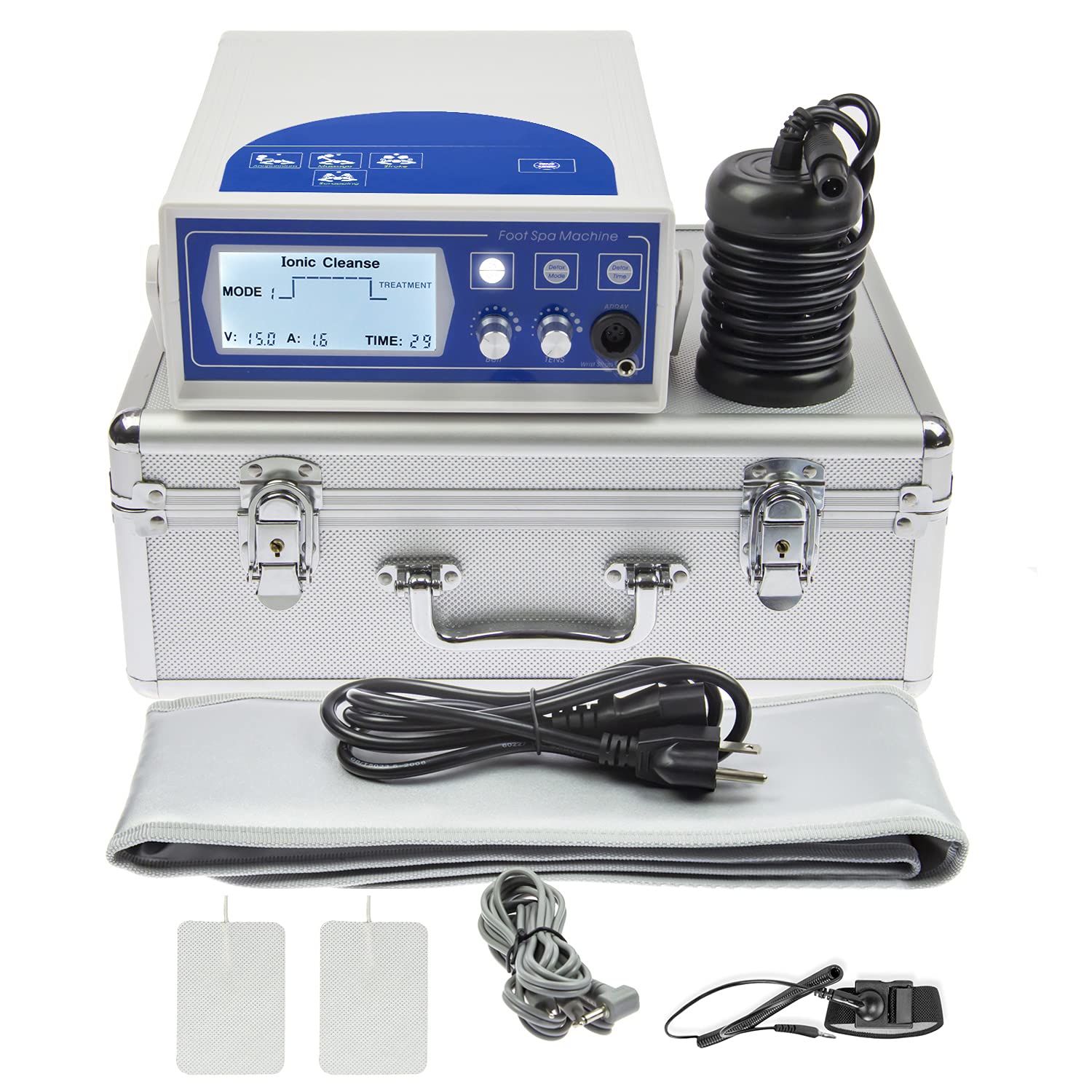 veicomtech 2021 Upgrade Ionic Detox Foot Bath Machine, Foot Detox Machine Ionic Detox Foot SPA Syste