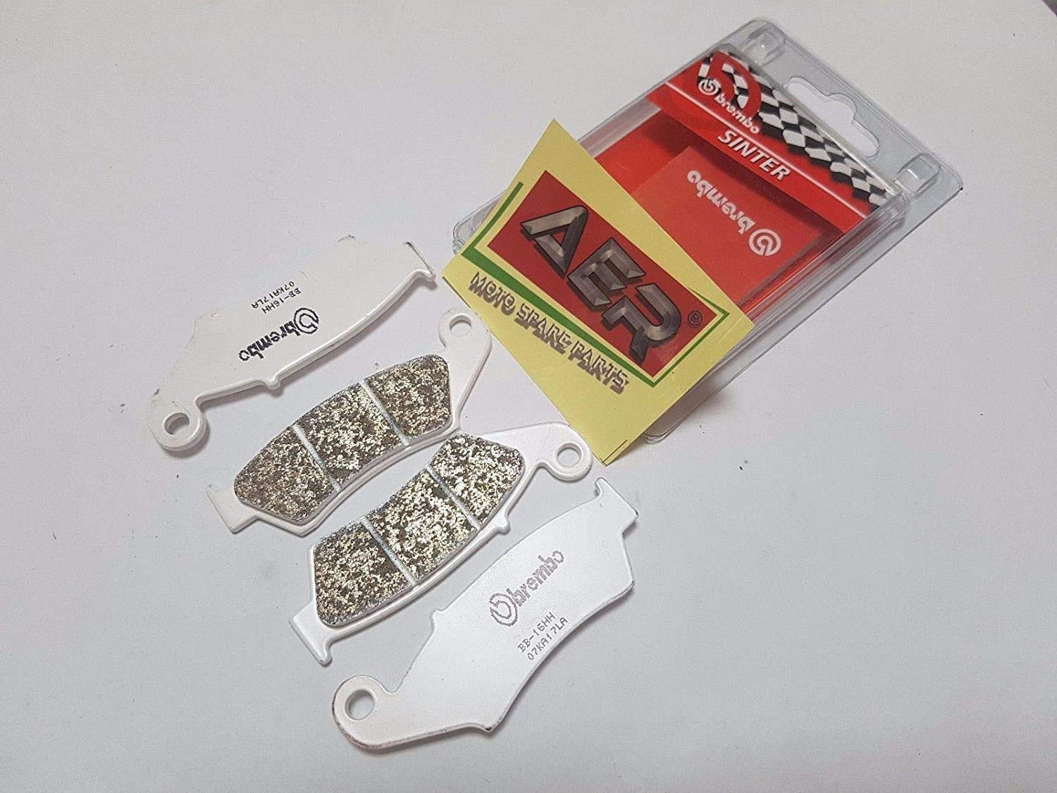 KIT 4 PASTIGLIE FRENO ANTERIORE BREMBO SINTER XL 650V TRANSALP 650 2000 2001 2002 2003 2004 2005 2006