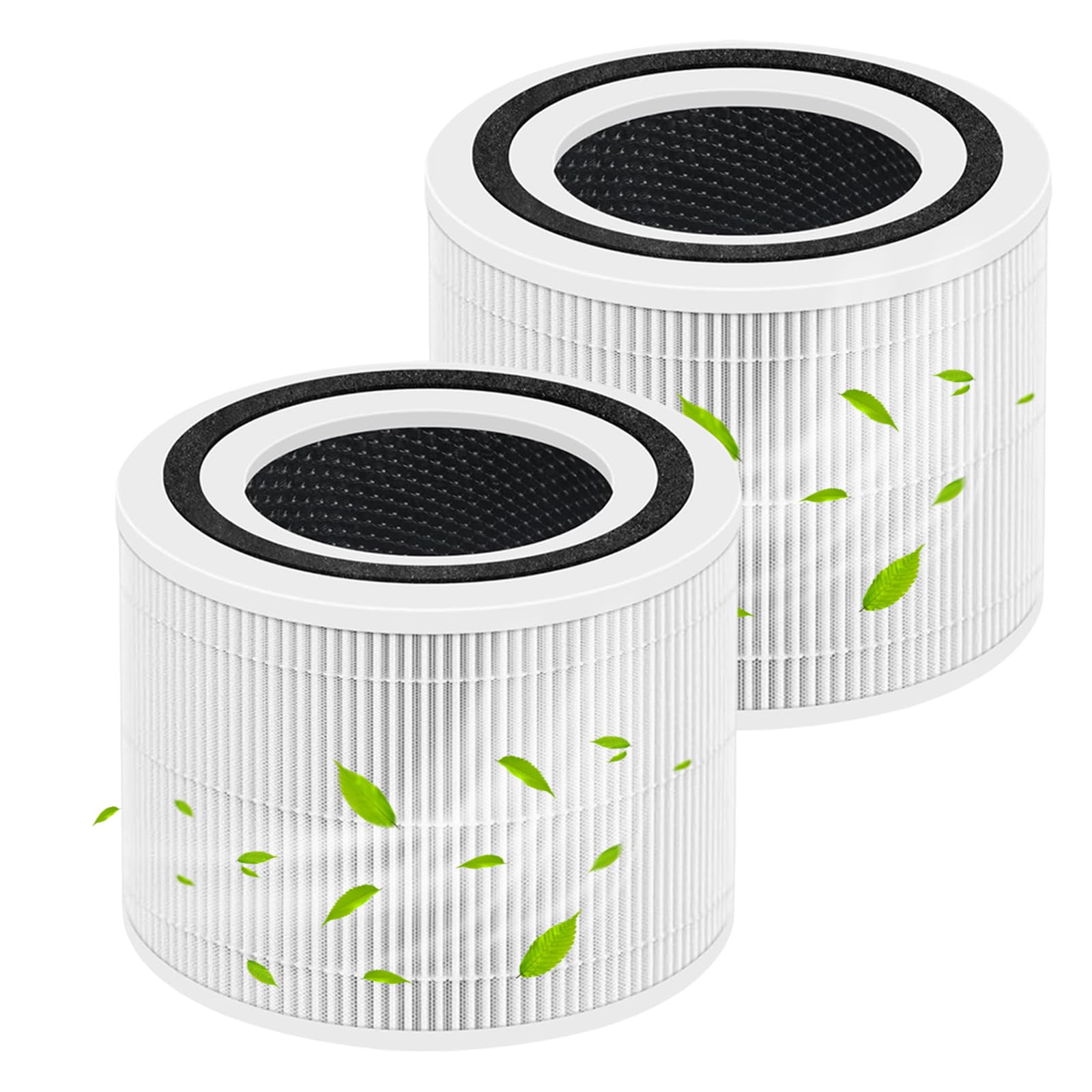 Core 300 Replacement Filter for Levoit Air Purifier Core 300-P and Core 300S-P, 2 Pack 3-in-1 H13 True HEPA Replacement Filter, Compared to Part # Core 300-RF