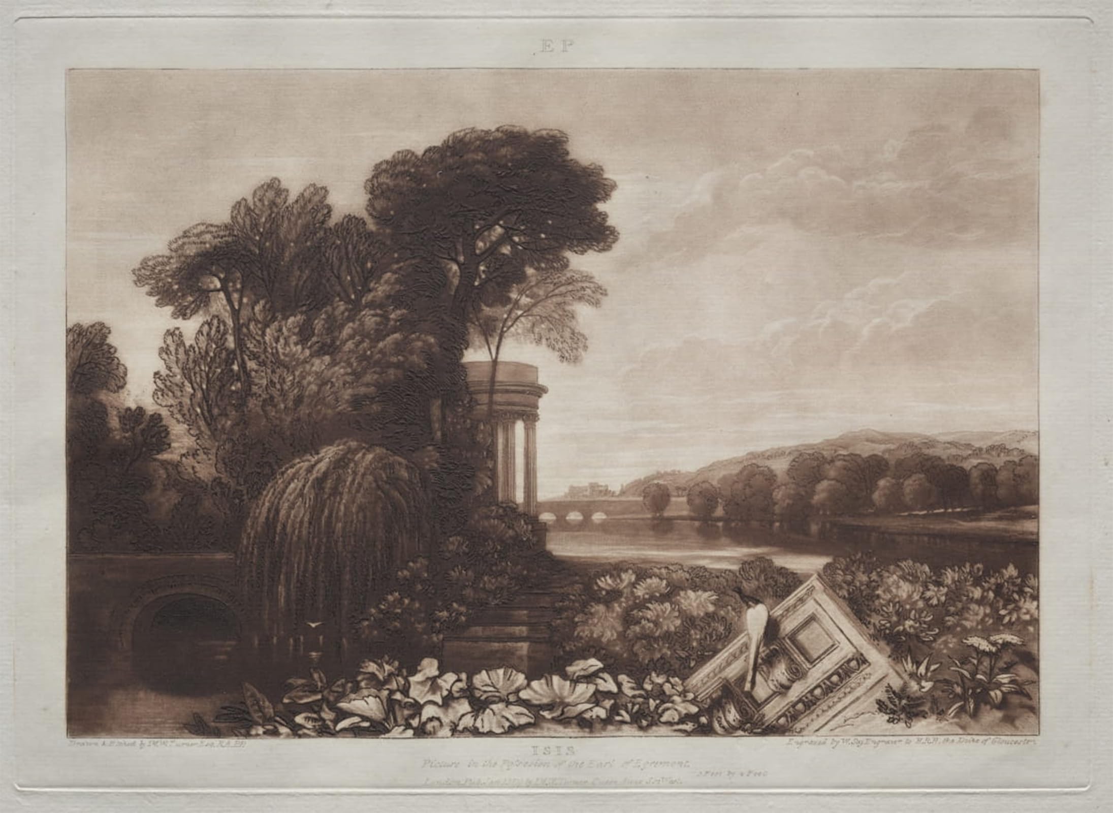 Posteriik No Frame Famous Print Pop Art Wall Art Graffiti Temple Of Isis By Mallord William Turner Art Prints For Home Decor 60X90cm