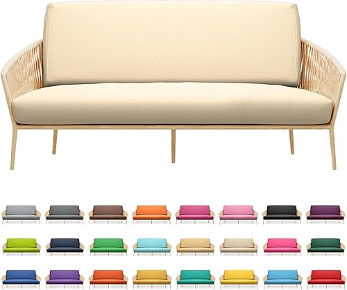 MoNiBloom Funda elástica para futón individual, sin brazos, funda para sofá sin brazos, protector de muebles, funda lavable con cremallera para