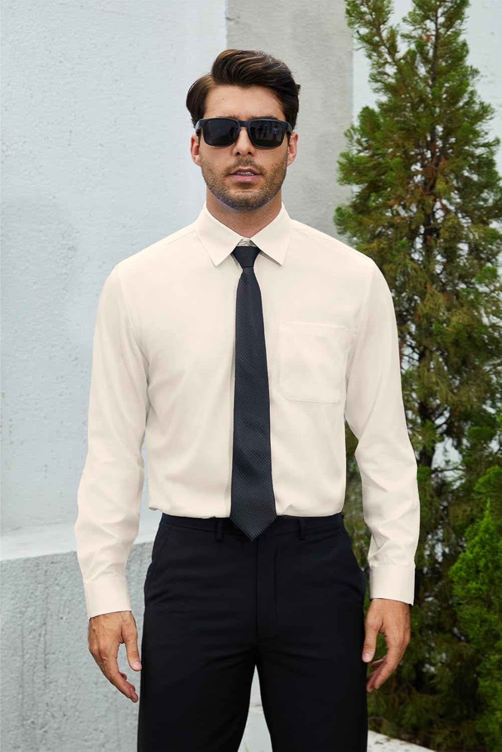 ONKEEP Camisas sociais masculinas de manga comprida com botões, cor lisa, casual, negócios, modelagem regular com bolso em promoção! Veja a oferta e mais achadinhos de Camisas 3 Hoje é o melhor dia para comprar ONKEEP Camisas sociais masculinas de manga comprida com botões, cor lisa, casual, negócios, modelagem regular com bolso com aquele preço maroto! Promoção! Aproveite a oferta! 3