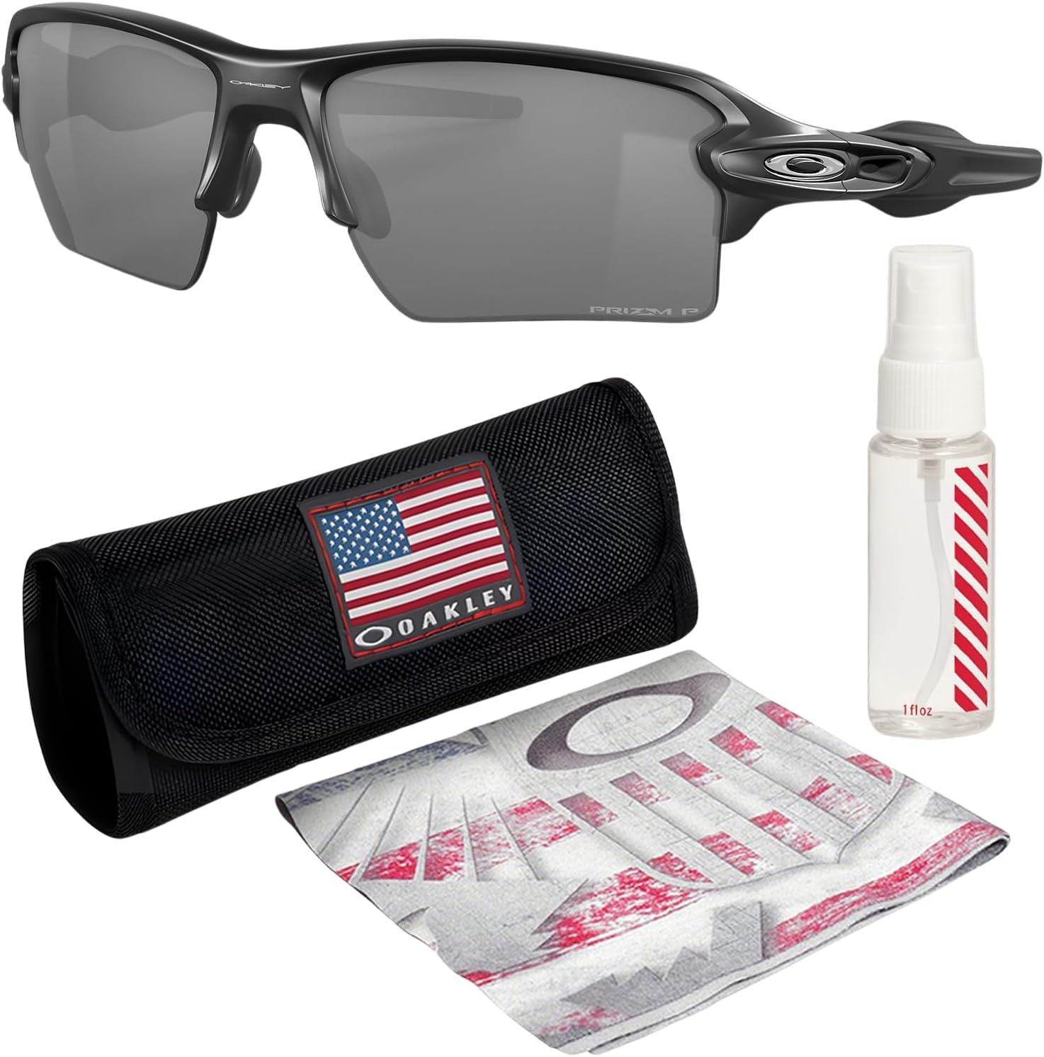 Oakley FLAK 2.0 XL OO9188 Rectangle Shape Sunglasses With Official Eyewear Kit