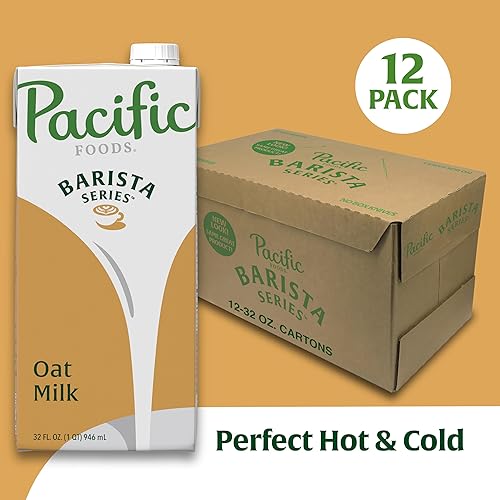 Vista 28 de Pacific Foods Leche de avena orgánica, original, leche estable a base de plantas, caja resellable de 32 onzas