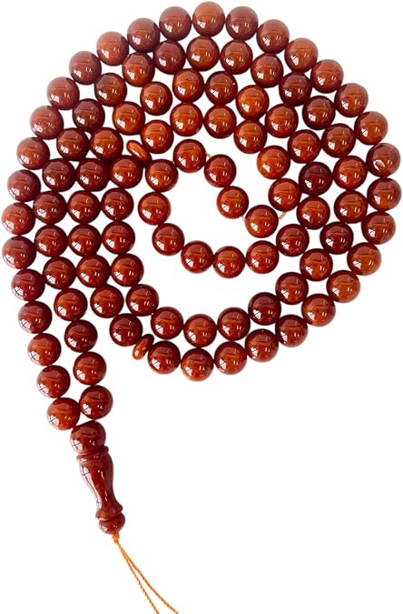 A Amberstone Natural Old German Amber Islamic Prayer Beads The Beauty of Tradition and Vintage Quality