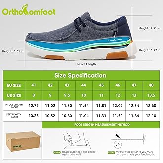 OrthoComfoot OrthoComfoot ZGBXOF02 mens Loafer