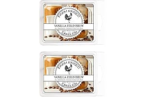 Vanilla Cold Brew Coffee Wax Melts: Soothing Scents for Your Home