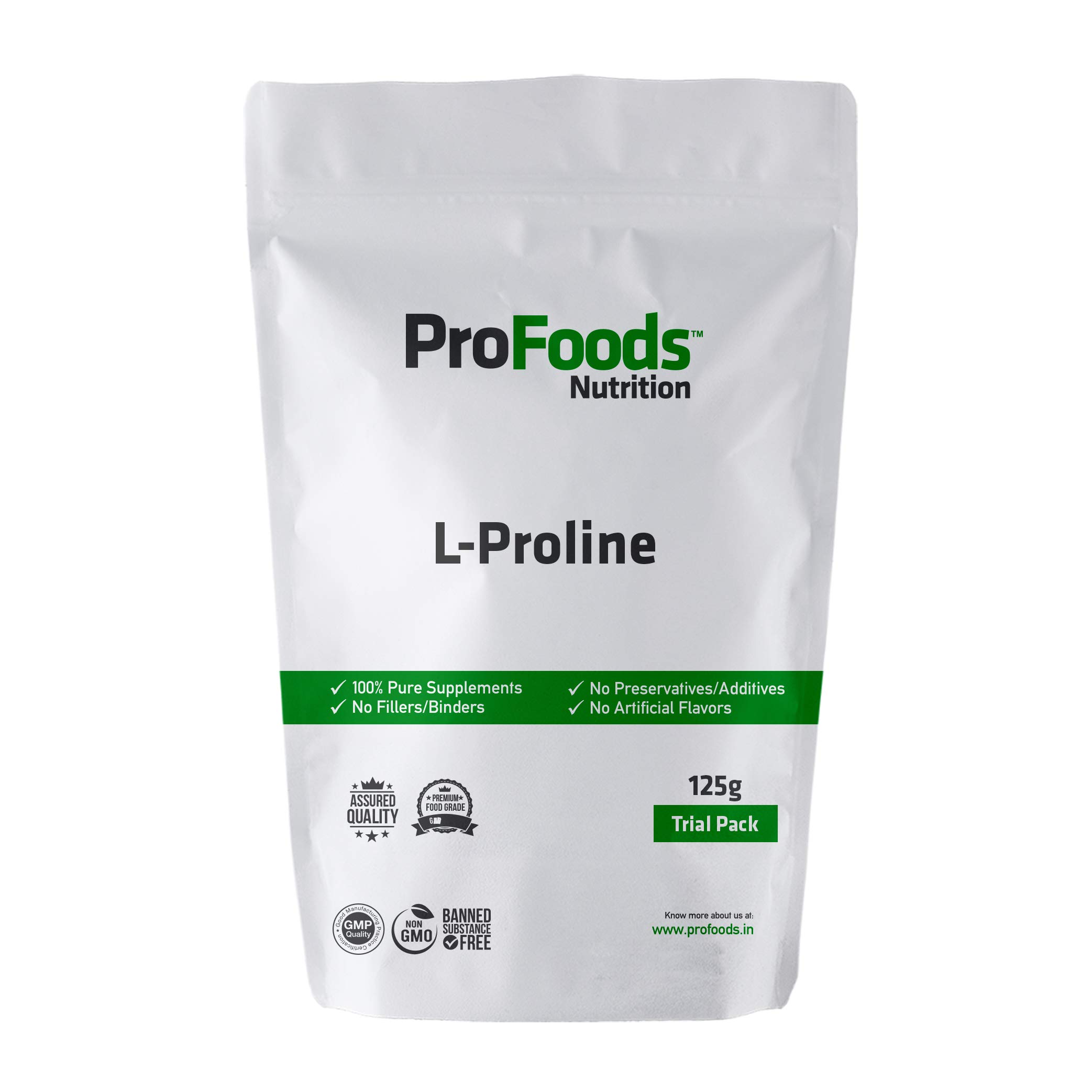 Profoods L Proline Powder (125 grams)