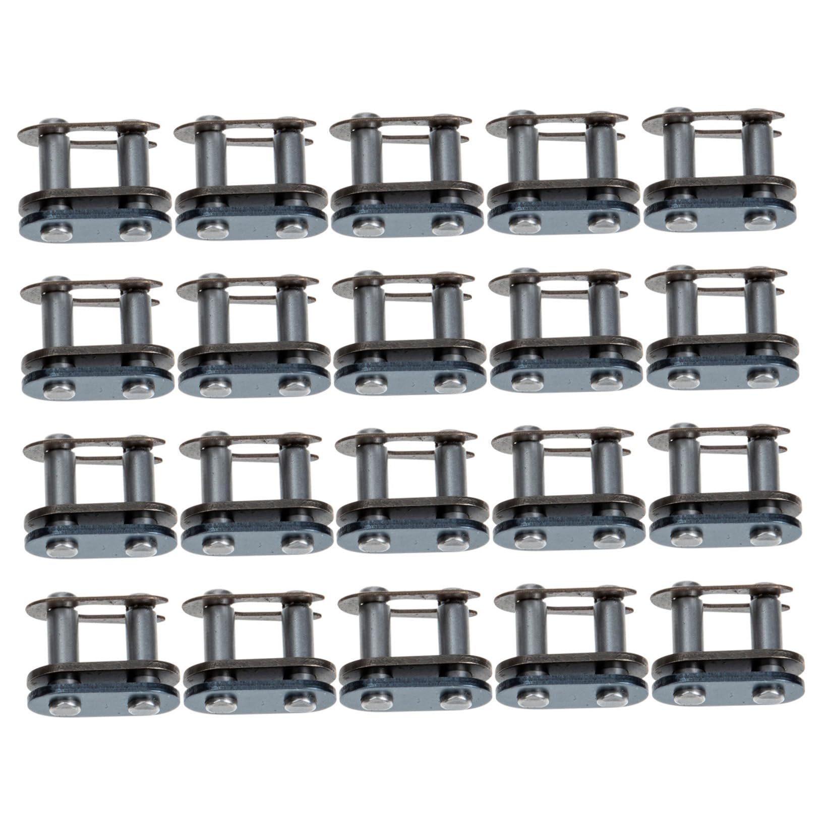 Mobestech 100stücke Kettenverbinder Für Motorräder Langlebige Roller Chain Links Einfach Zu Verwenden Geeignet Für Atv Präzise Verarbeitung Robust Und Sicher
