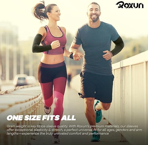 Miniatura 6 de Mangas de brazo, compresión deportiva de protección solar UV refrescante para hombresmujeres