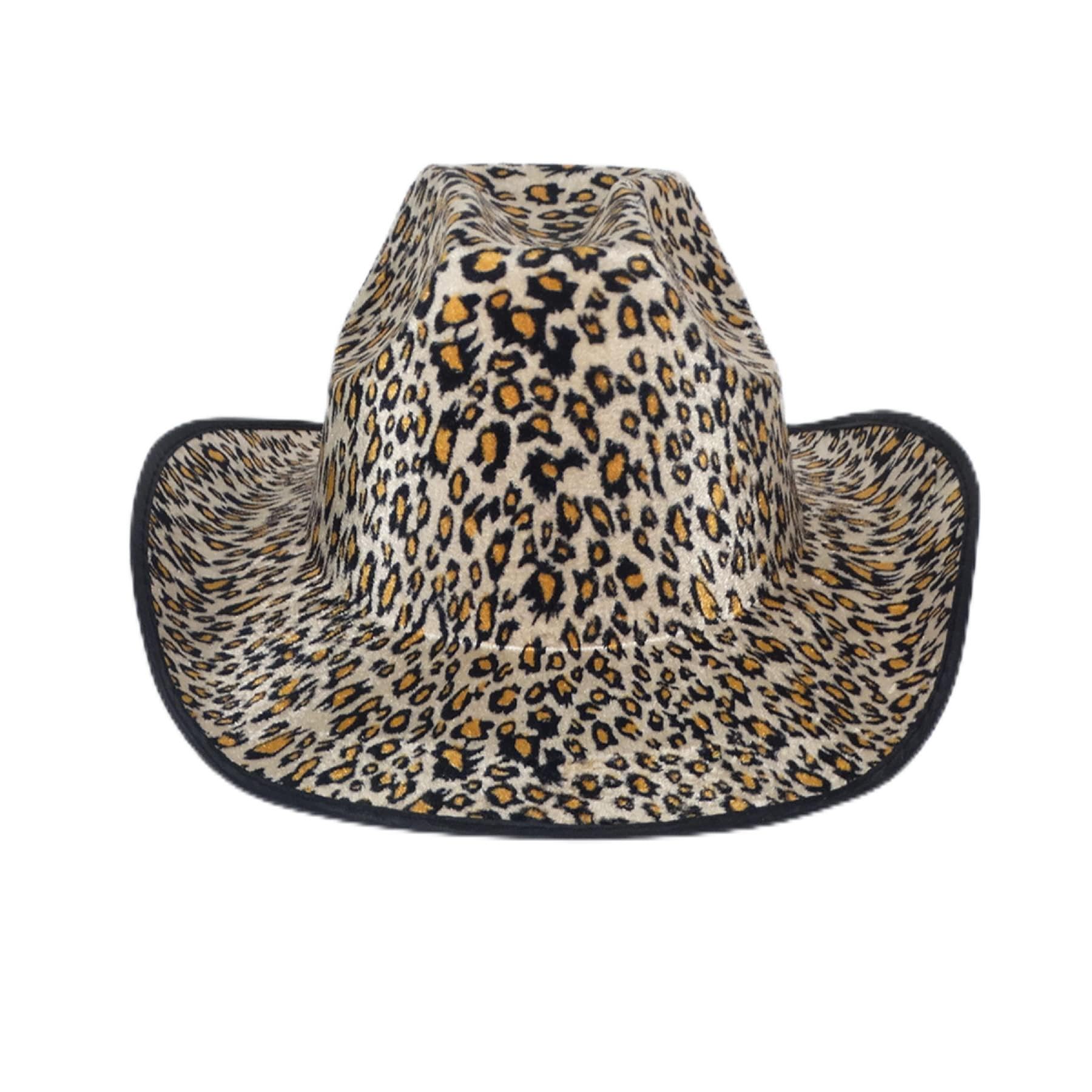Wanna Party Leopard Print Cowboy Hats, Unisex Cowboy Beach Hat, Women Straw Sun Hat, Cowboy Style Summer Hat for Girls and Boys (B0BH4PSQR9) Amazon Price History, Amazon Price Tracker