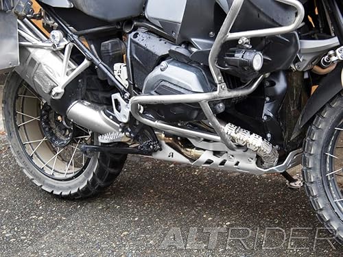 Vista 2 de AltRider R116-1-1204 Placa de deslizamiento de plata (BMW R 1200 GS Adventure refrigerada por agua)