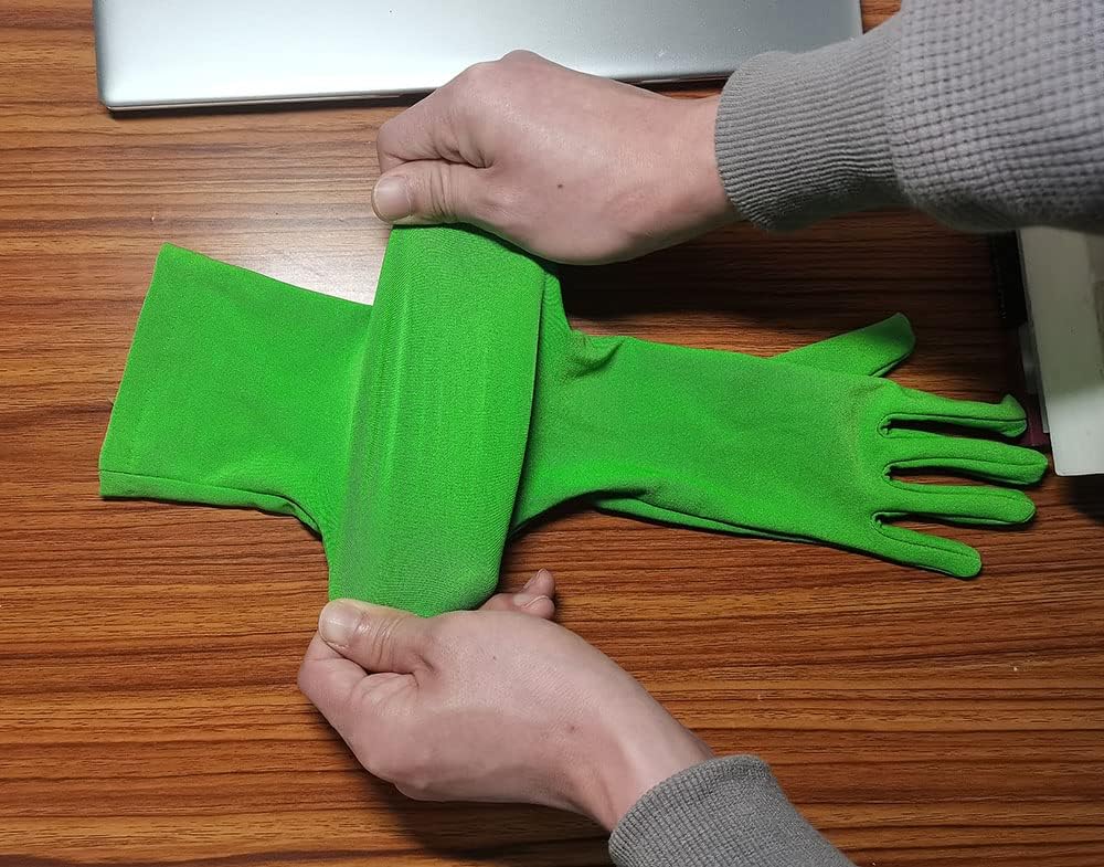 Buy JOMOCARE Chromakey Green Screen Gloves with Hood Invisible Effects Background for Green