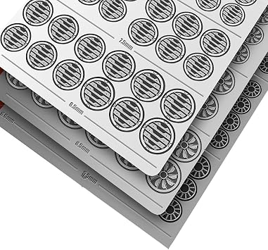 ANSAI for Hobby MG PG HG, 1/100 1/144 1/60 Scale Model Kit, Detail Up DIY Etching Photo Etch Multi-purposeose 3 Sheets MX025-27
