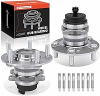 Vista 1 de A-Premium 2 rodamientos de rueda trasera y conjunto de cubo con ABS y 5 lengüetas compatibles con Kia Forte 2010-2013, Forte Koup 2010-2013, Forte5