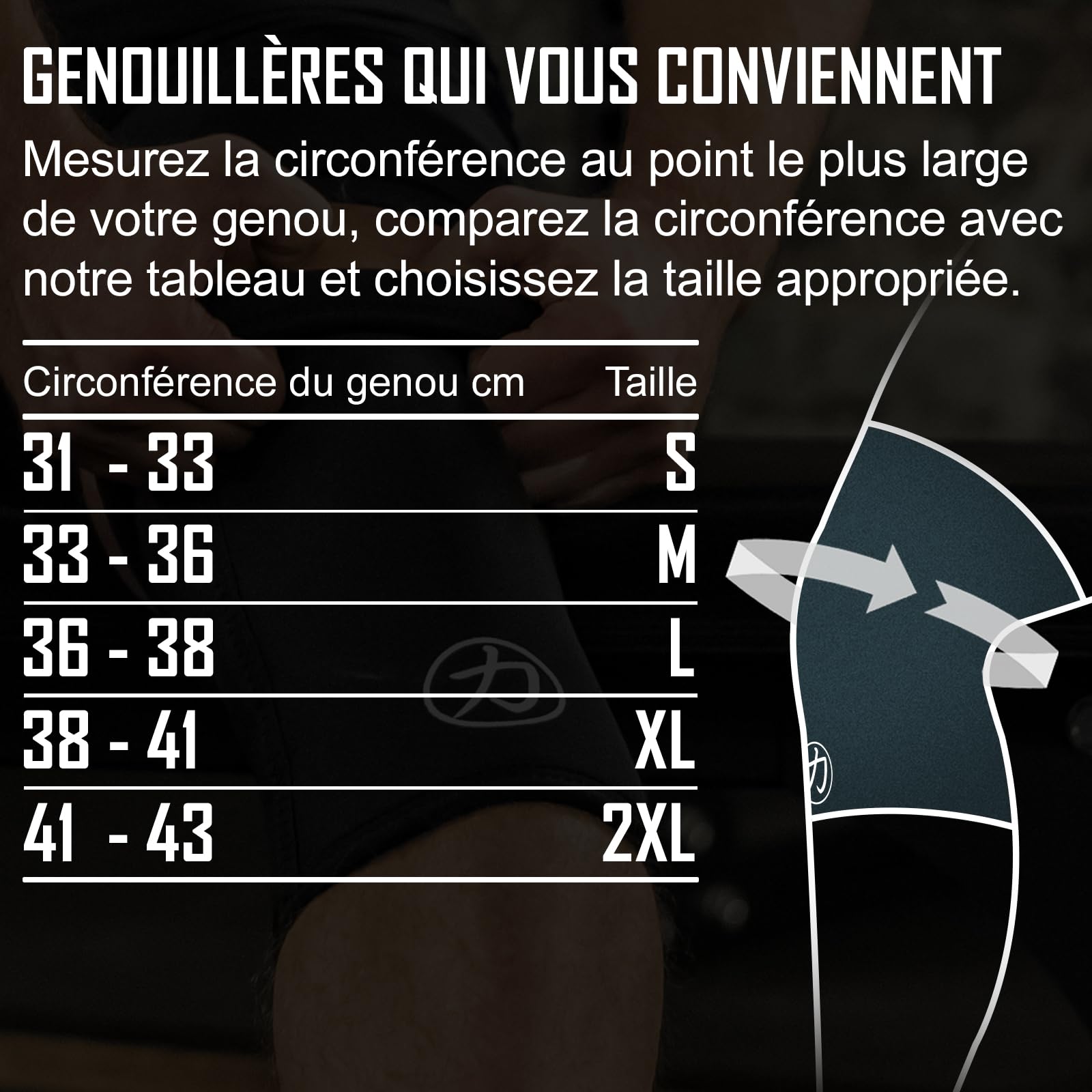 Strength Shop Genouillère Néoprène 7mm Certifiée IPF pour Powerlifting et Crossfit