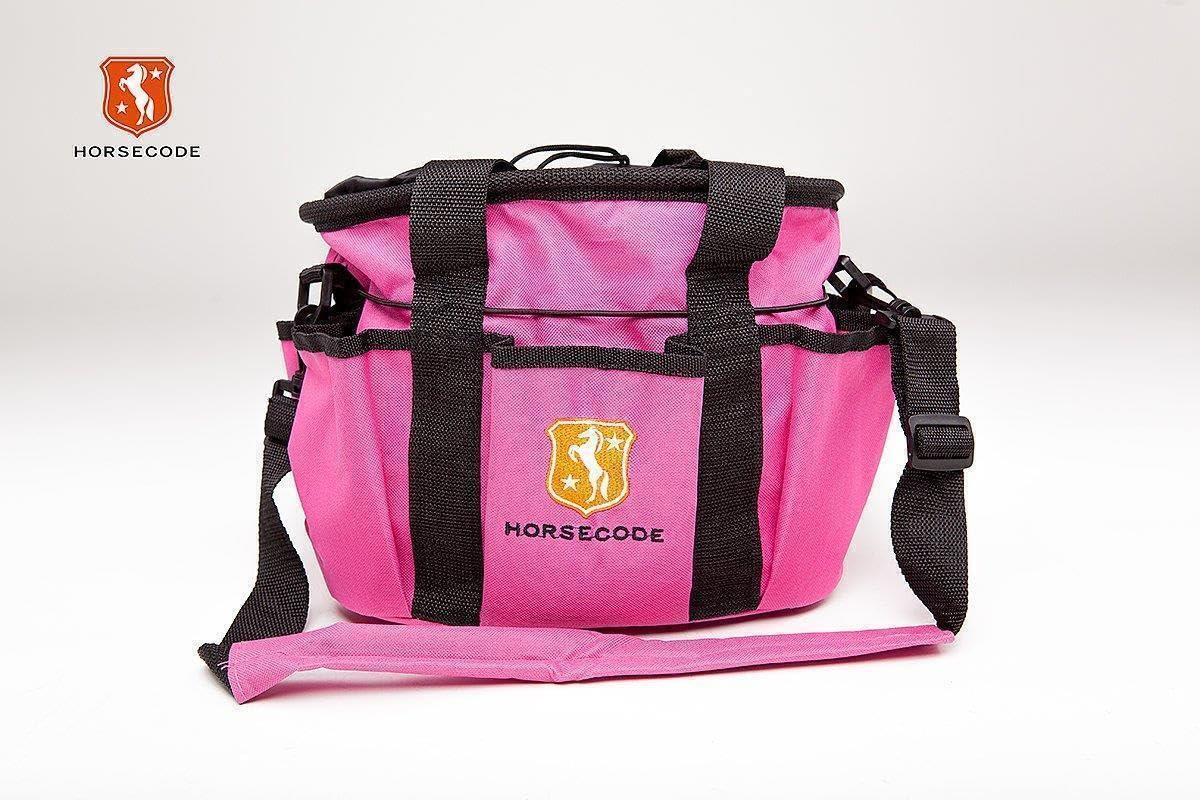 Putztasche mit Inhalt 9-teilig Hot Pink