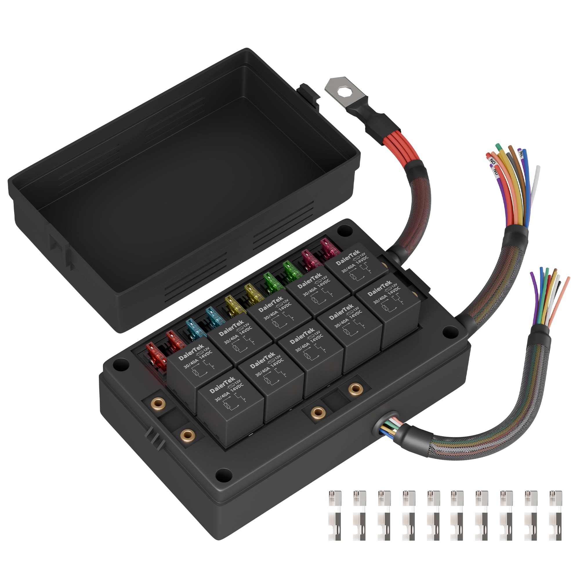 Amazon.com: DaierTek: Fuse and Relay Box