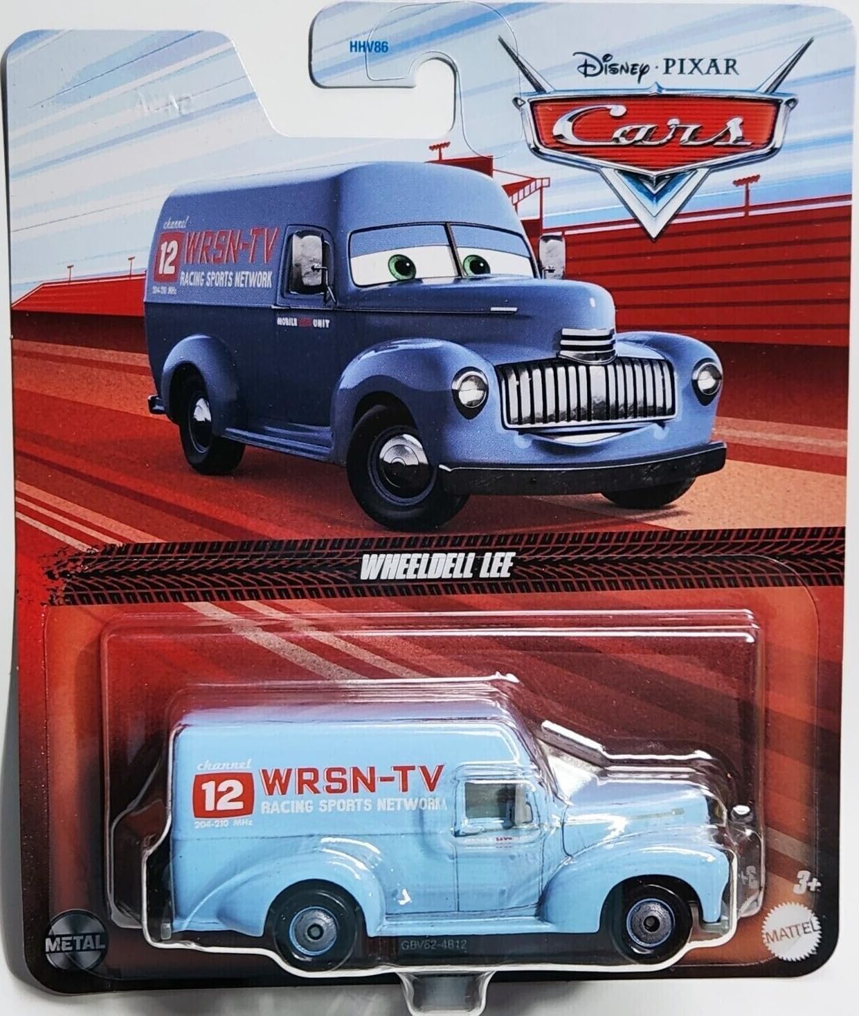 Hot Wheels Monster Trucks Pixar Cars Wheeldell Lee, Metal 1:55 Scale
