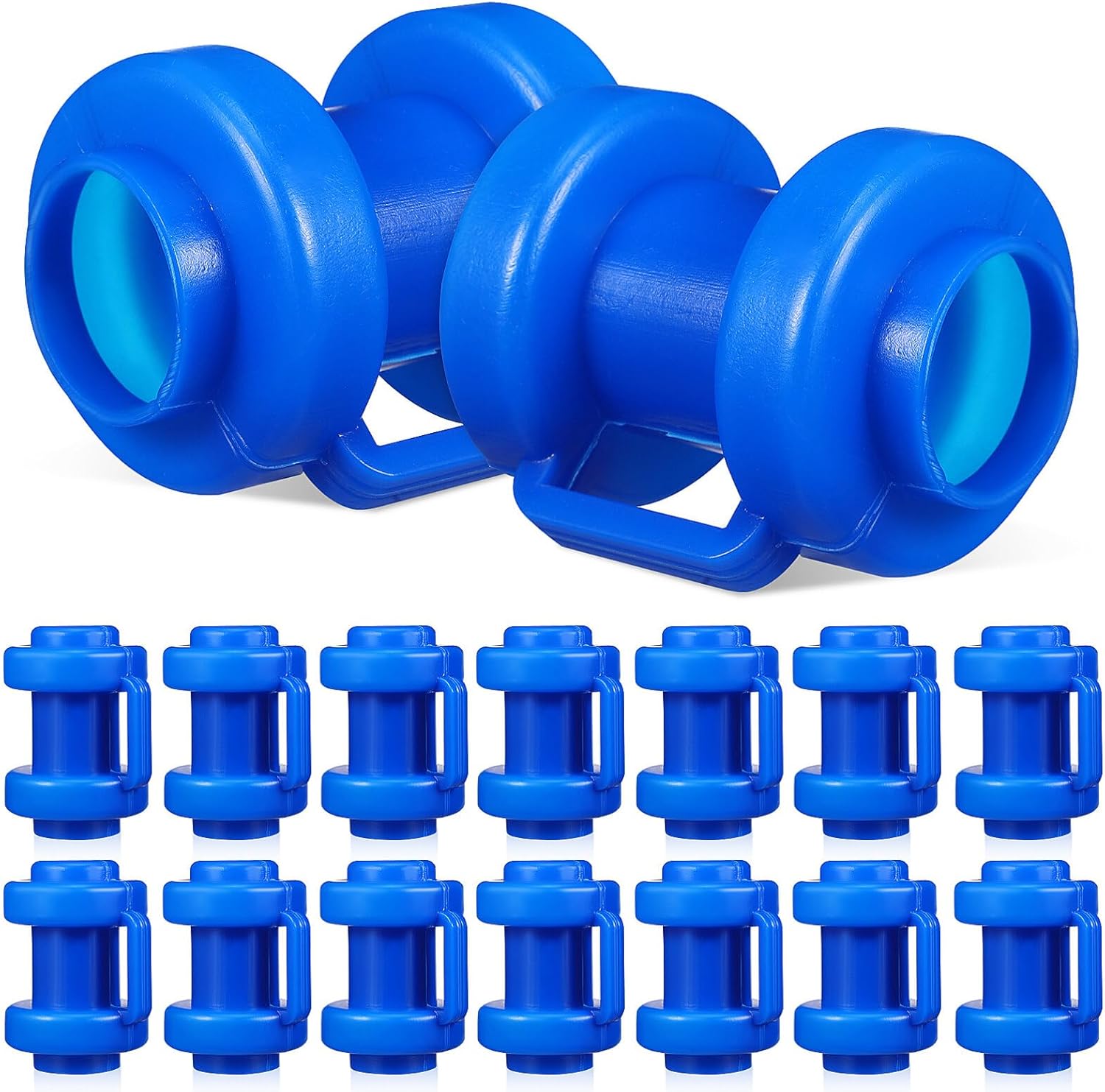 Toddmomy Replacement Trampoline Parts 16pcs Trampoline End Caps Trampoline Poles
