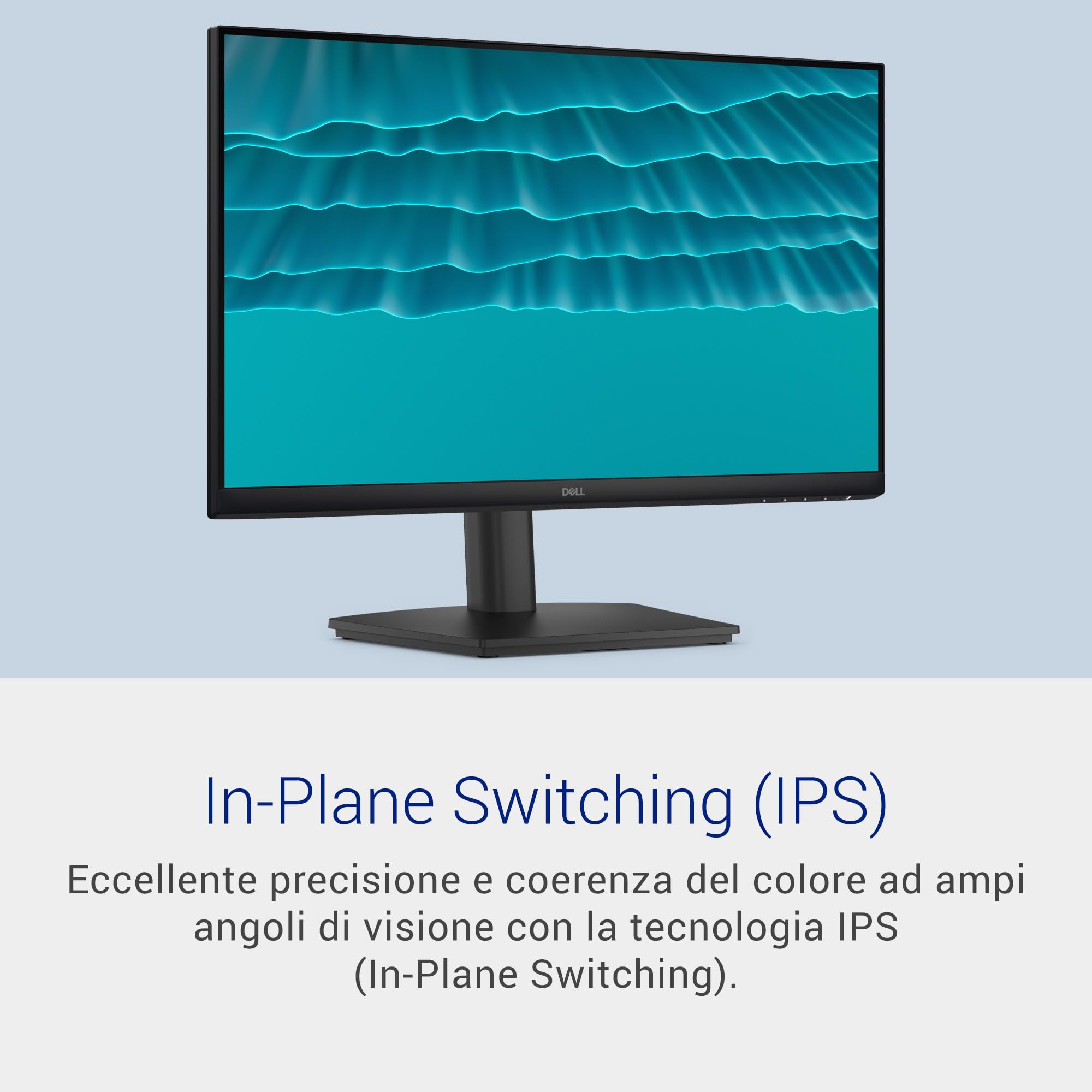 Dell 24 Monitor - SE2426HS, Full HD (1920x1080), 144Hz, IPS, 1ms MPRT, AMD FreeSync, Regolabile in Altezza, VESA (100x100mm), 2 HDMI, 3 Anni di Garanzia, Nero