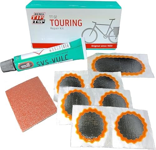 Miniatura 2 de Rema Dos (2) Kits de reparación de parches de tubo de bicicleta Touring TT02 (22) - TT O2 grande