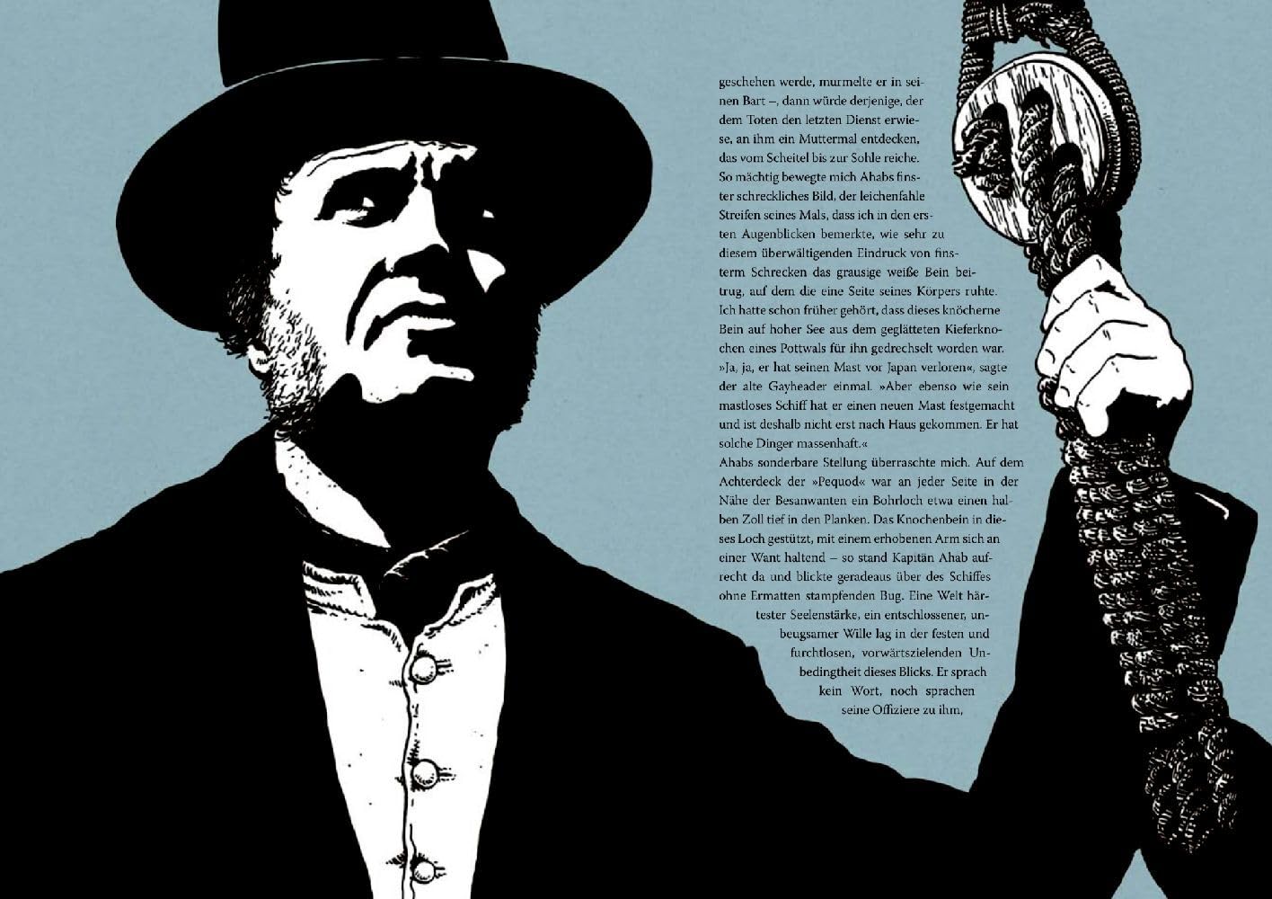 Moby Dick: oder Der Wal: Abenteuer-Klassiker mit 10 aufwendig gestalteten Extras. Durchgehend handillustriert, mit Leseband (Große Schmuckausgabe)