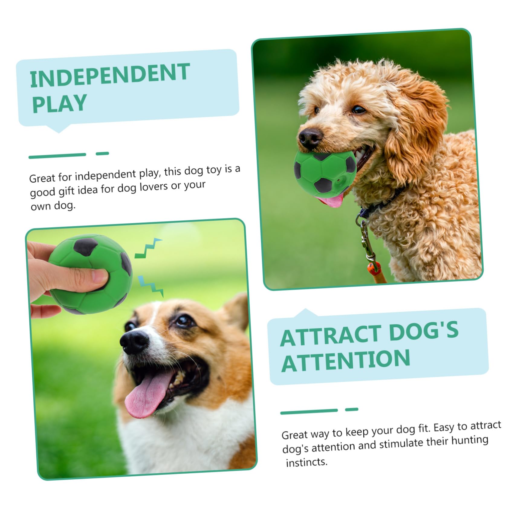 Angoily 4sets Hund Interaktive Spaß Kauen Spielzeug Welpen Spielzeug Haushalt Hund Interessant Molaren 3 Stücke * 4