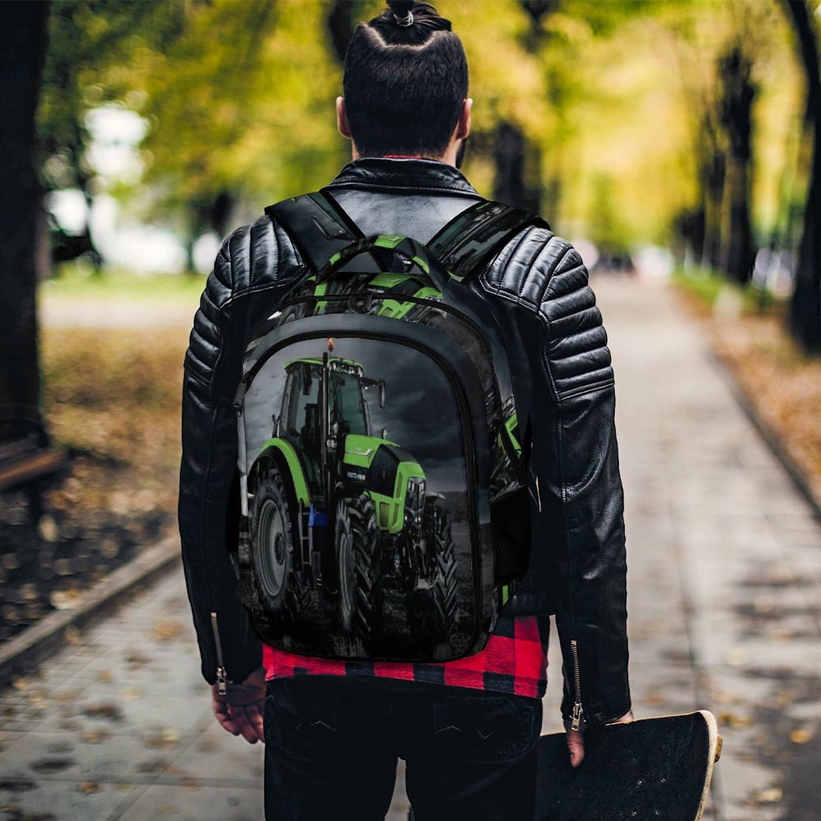 Rucksack Jungen 8 Jahre Traktor Rucksack Für Kinder Von 6 Bis 11 Jahren Schulrucksack Kinder 3D- Leichter Reise Outdoor Freizeit