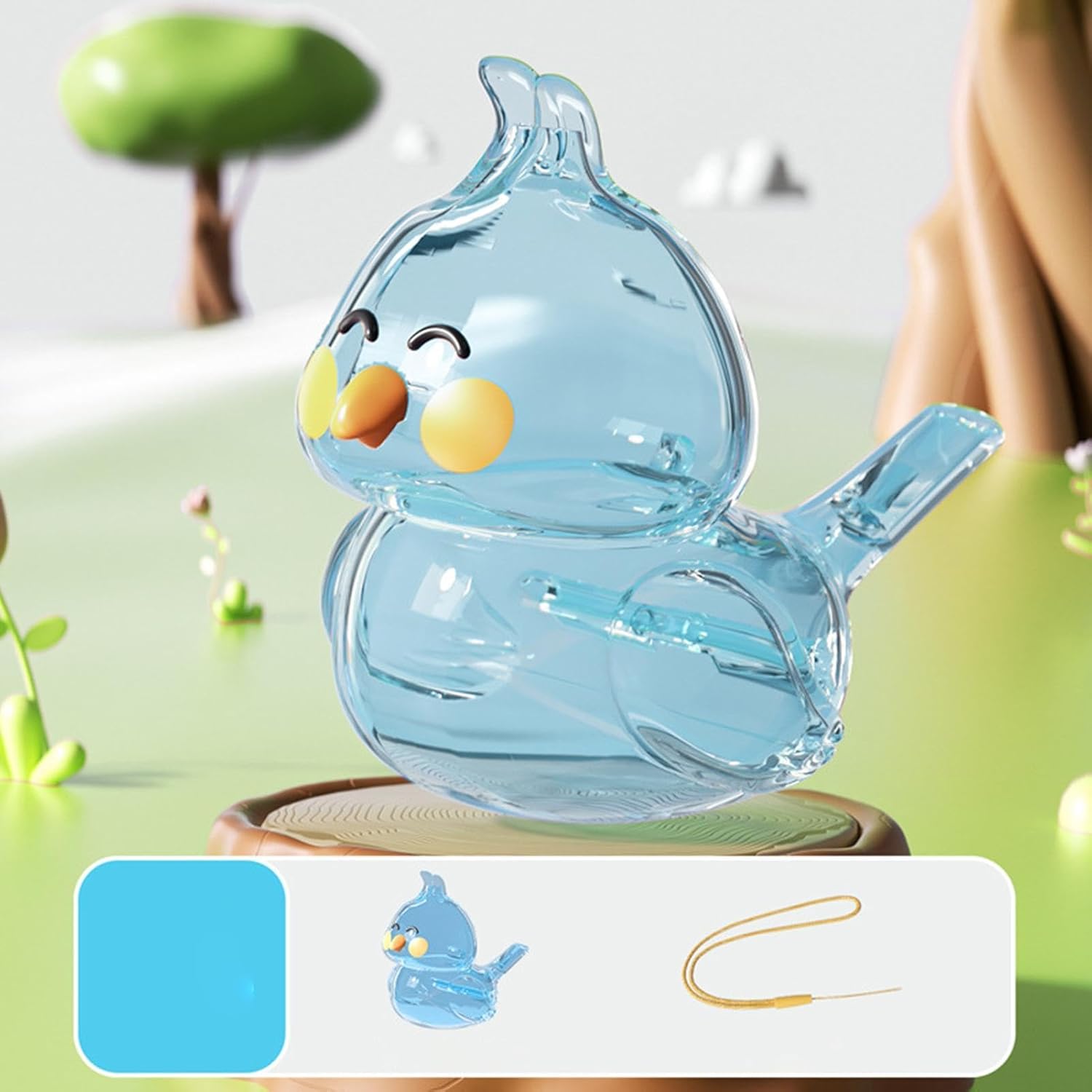 Bird Whistle for Kids | Transparent Sound Training Toy,Children Bird Call Whistle - for Boys Girls Home Outdoor School Camping Travel Kindergarten