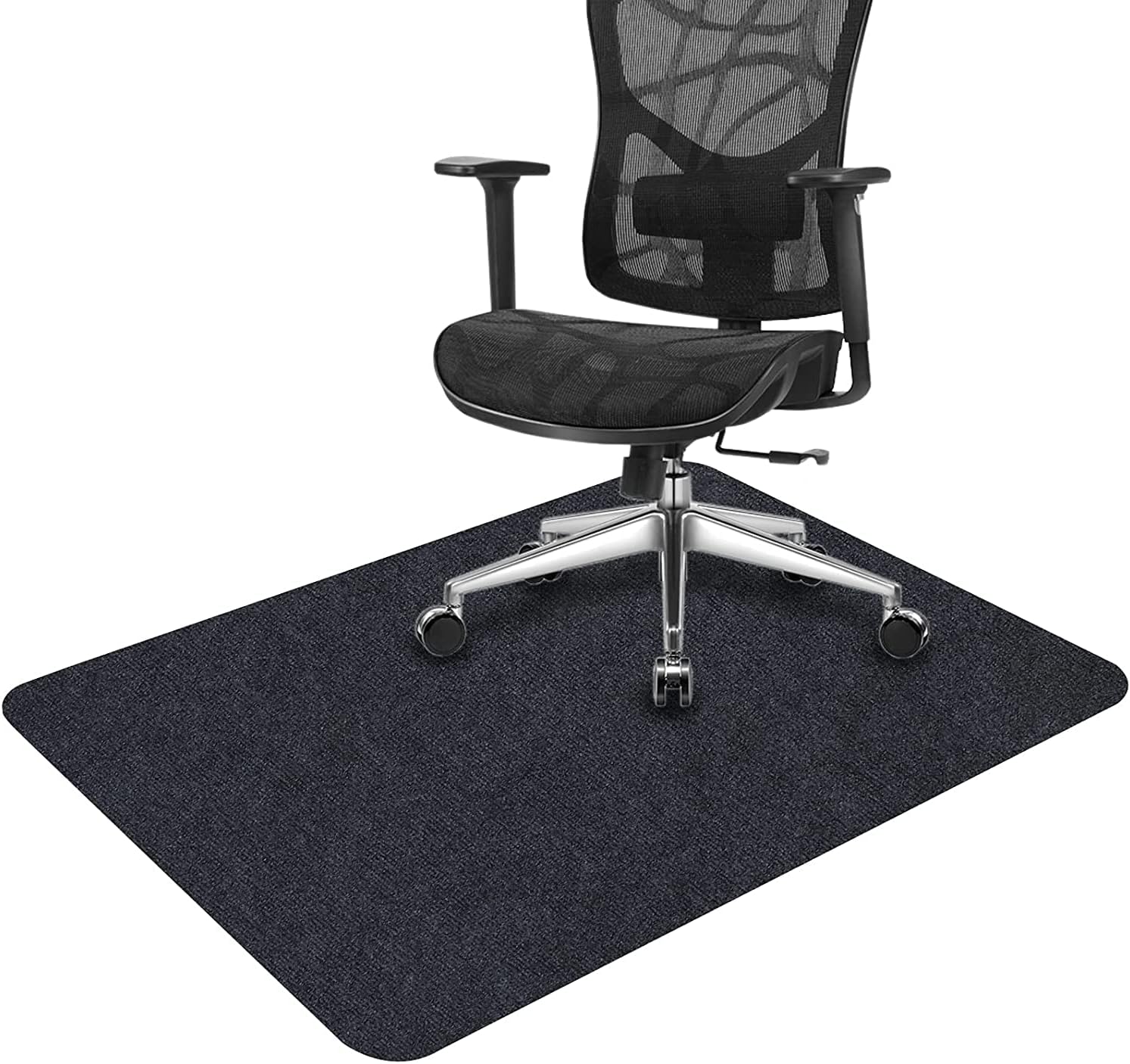 Office Chair Mat for Hardwood Floor, 55"x35" Floor Protector Mats, Non