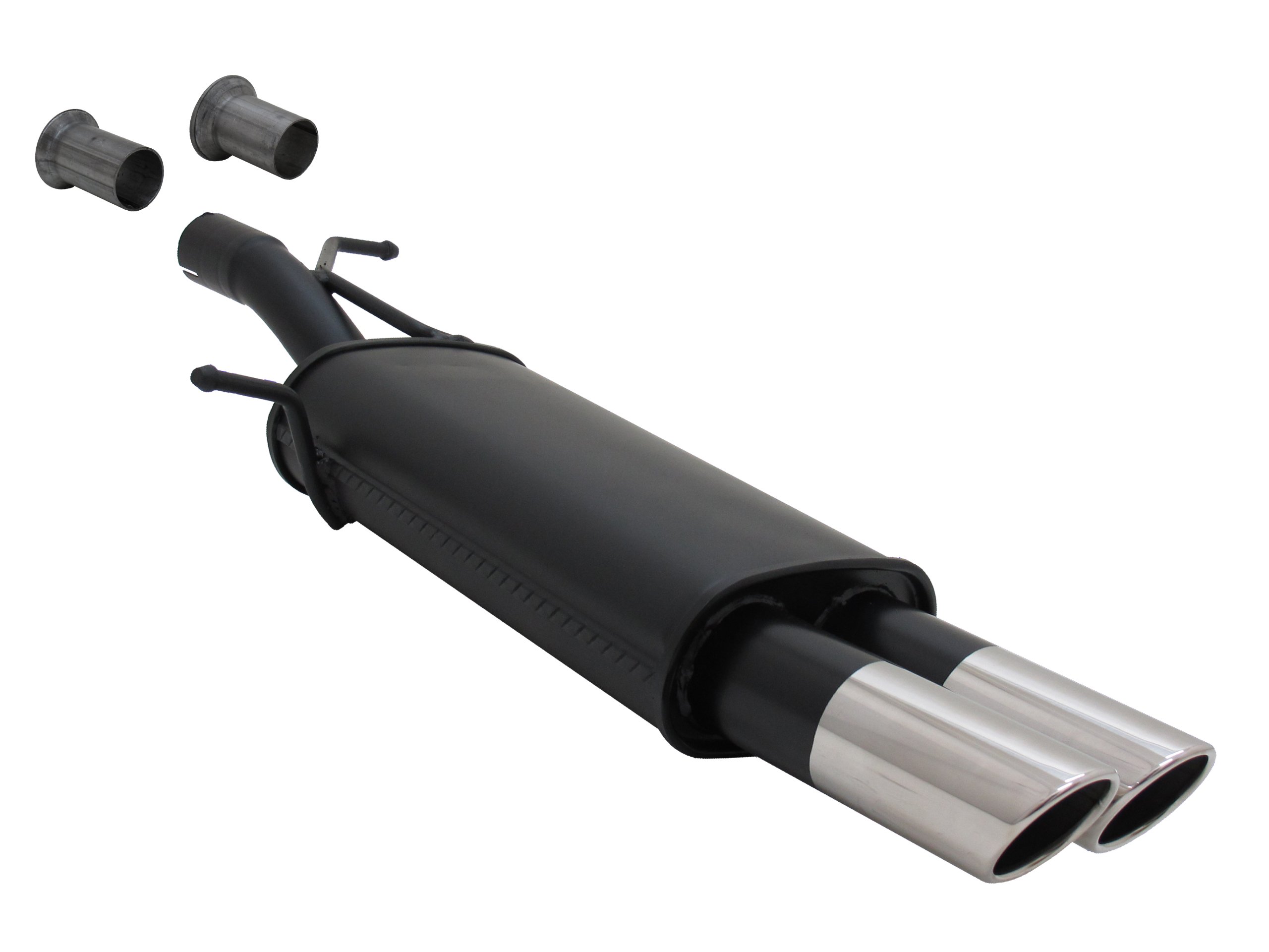 Novus Sportauspuff Gruppe N 2x76mm SR-Design