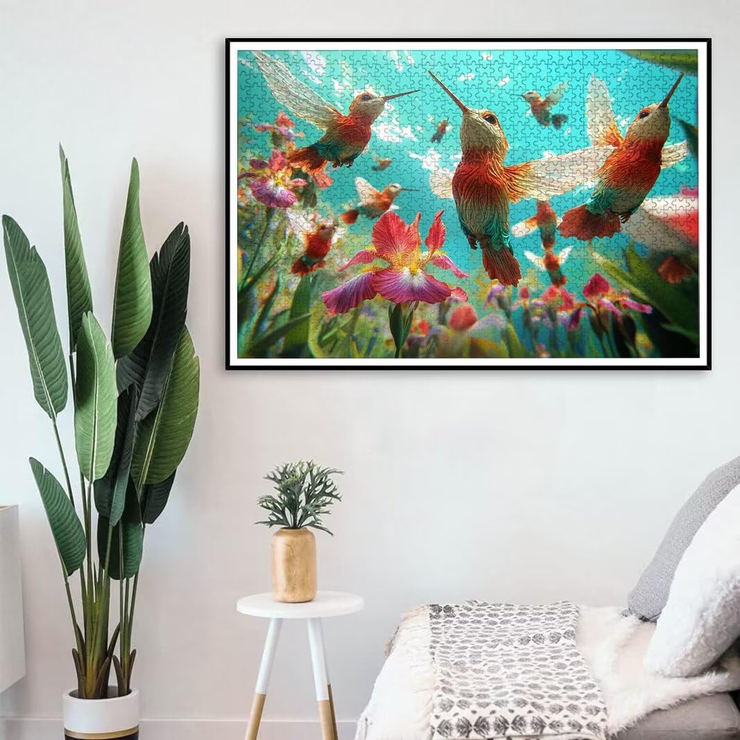 Puzzle Colibrí, Puzzle 5000 Piezas, Rompecabezas, Regalo Mujer, Decor -8390