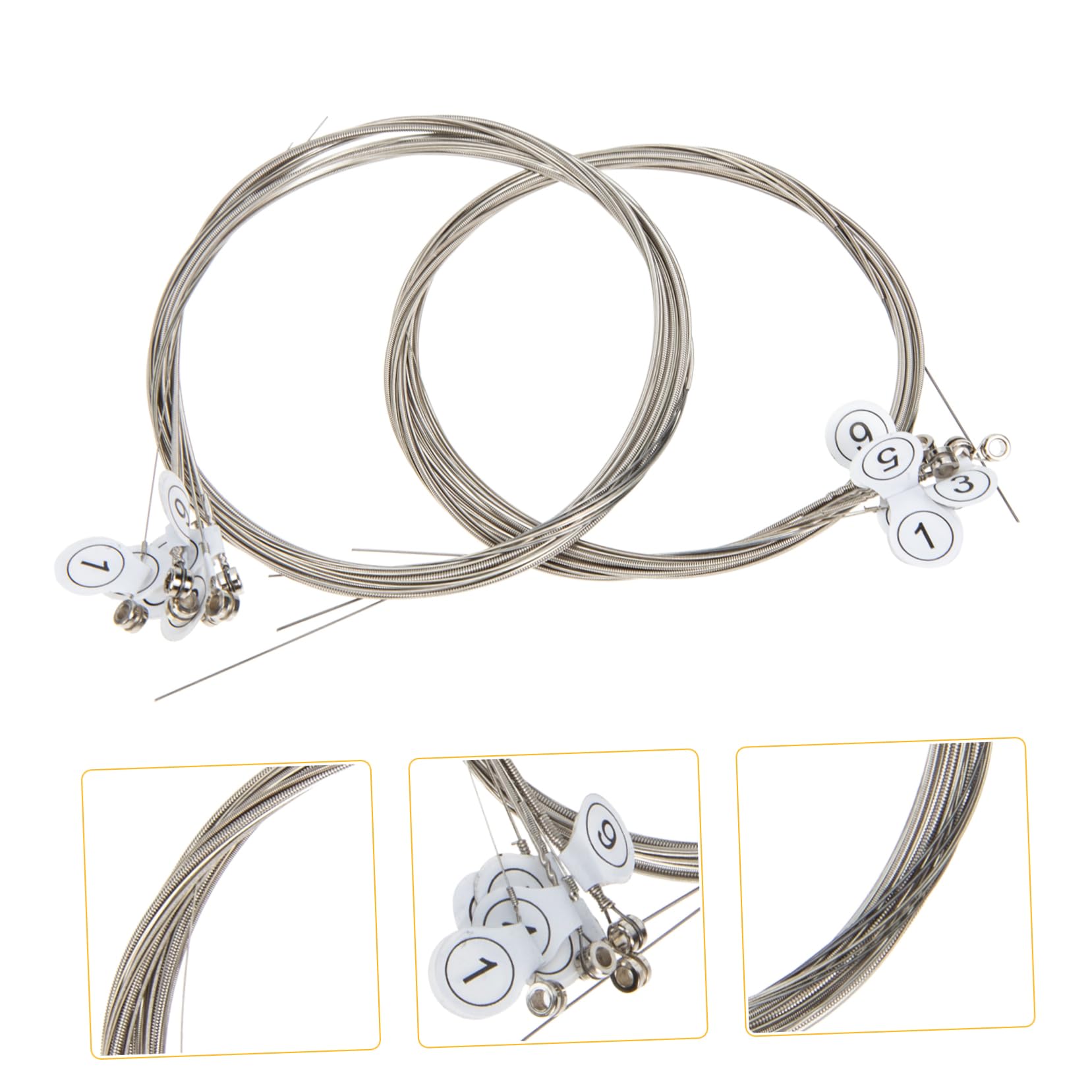 ifundom 8sets Per Chitarra Elettrica Sostituzione Per Folk Accessori Resilienti e Facili Usare