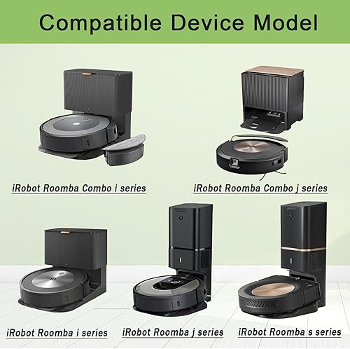 Miniatura 2 de Paquete de 3 bolsas de vacío compatibles con iRobot Roomba  i & s & j Series, bolsa de repuesto para iRobot Roomba