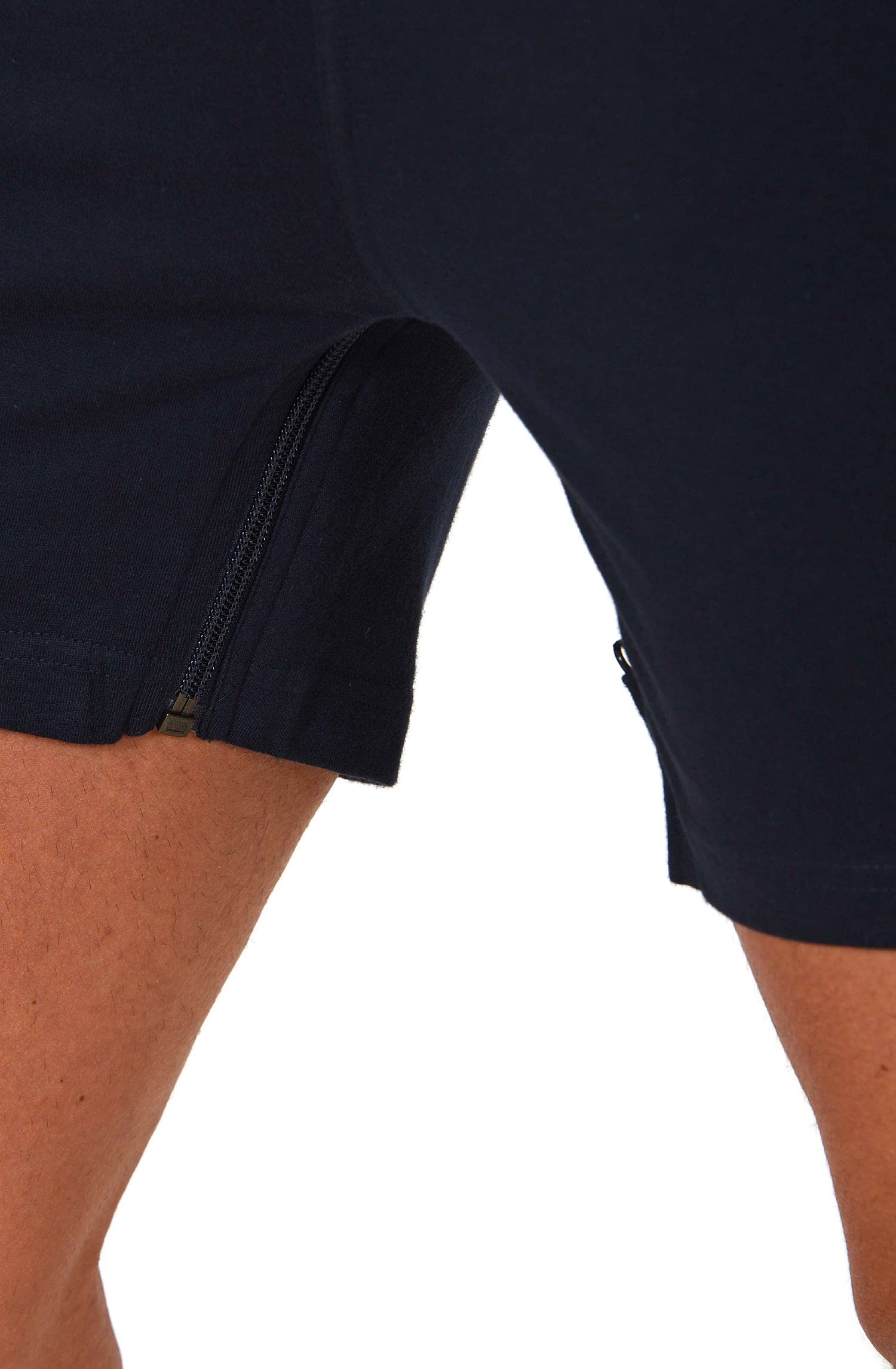 Normann Care Combinaison de toilettage à manches courtes pour homme avec fermeture éclair au dos et aux jambes - 291 171 90 732