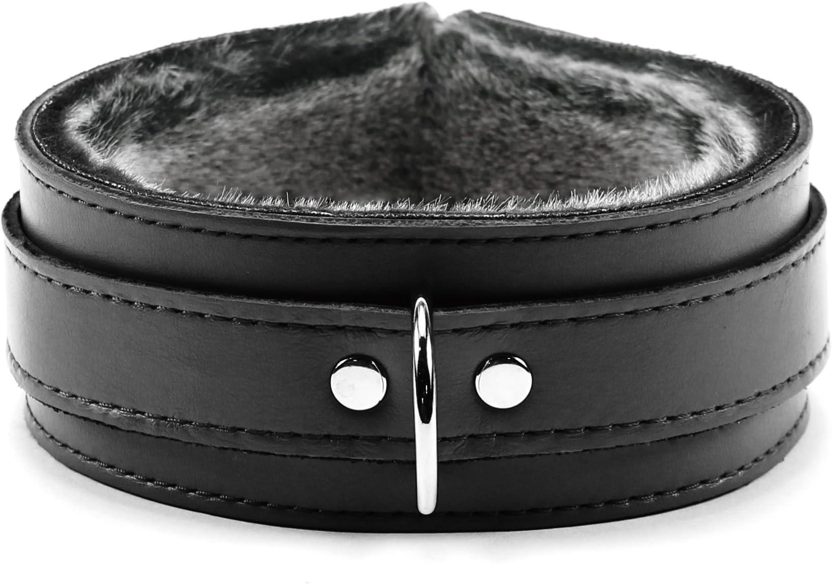 VP Leather Berlin Collar (Jet Black, Small)