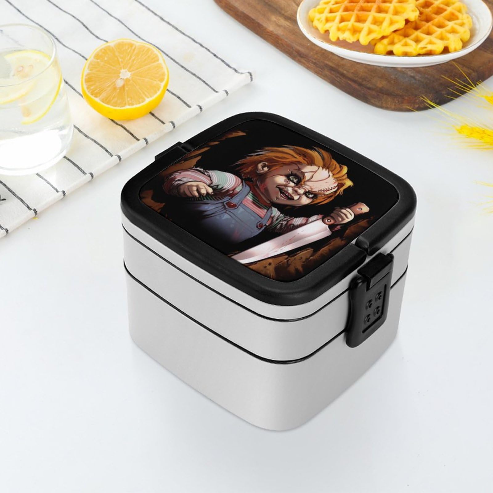 Amazon | 弁当箱 2段 ランチボックス チャッキー チャイルドプレイ