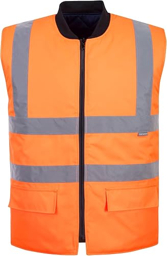 Hi-Vis Reversible Bodywarmer Portwest