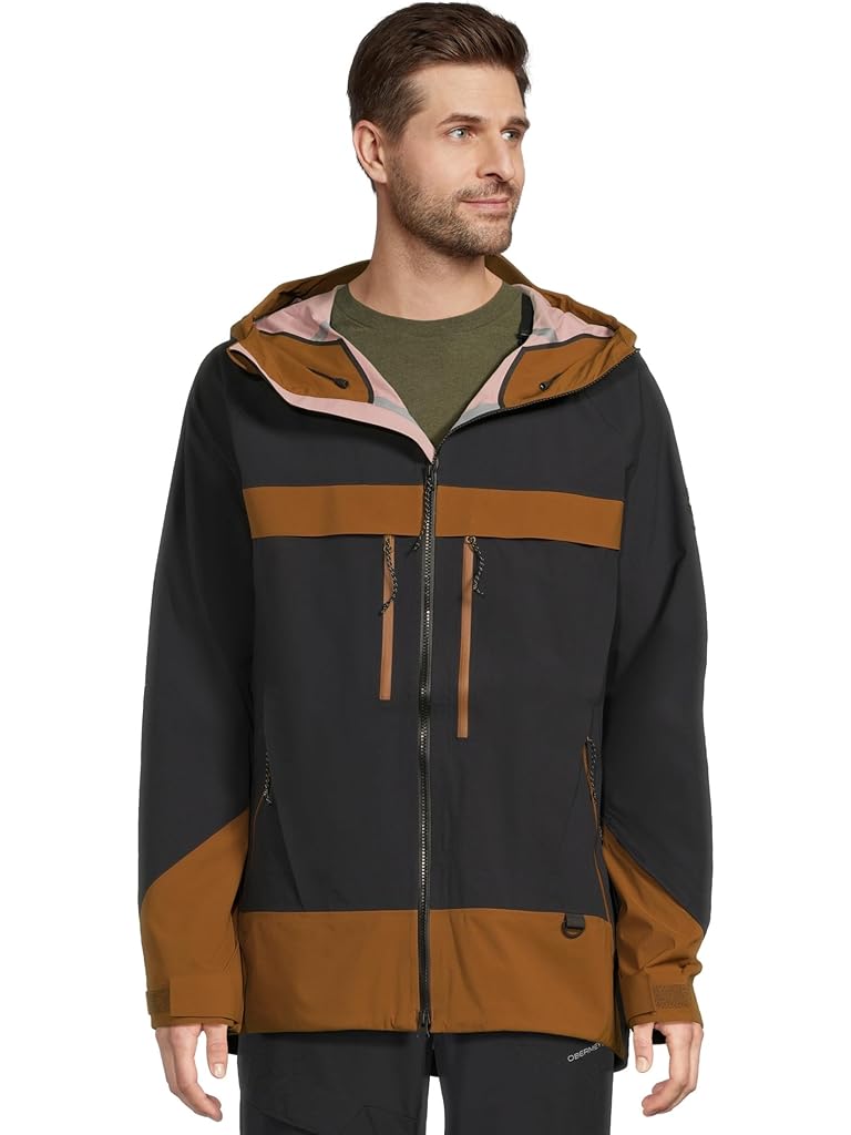 Black Obermeyer M Steibis Shell Jacket