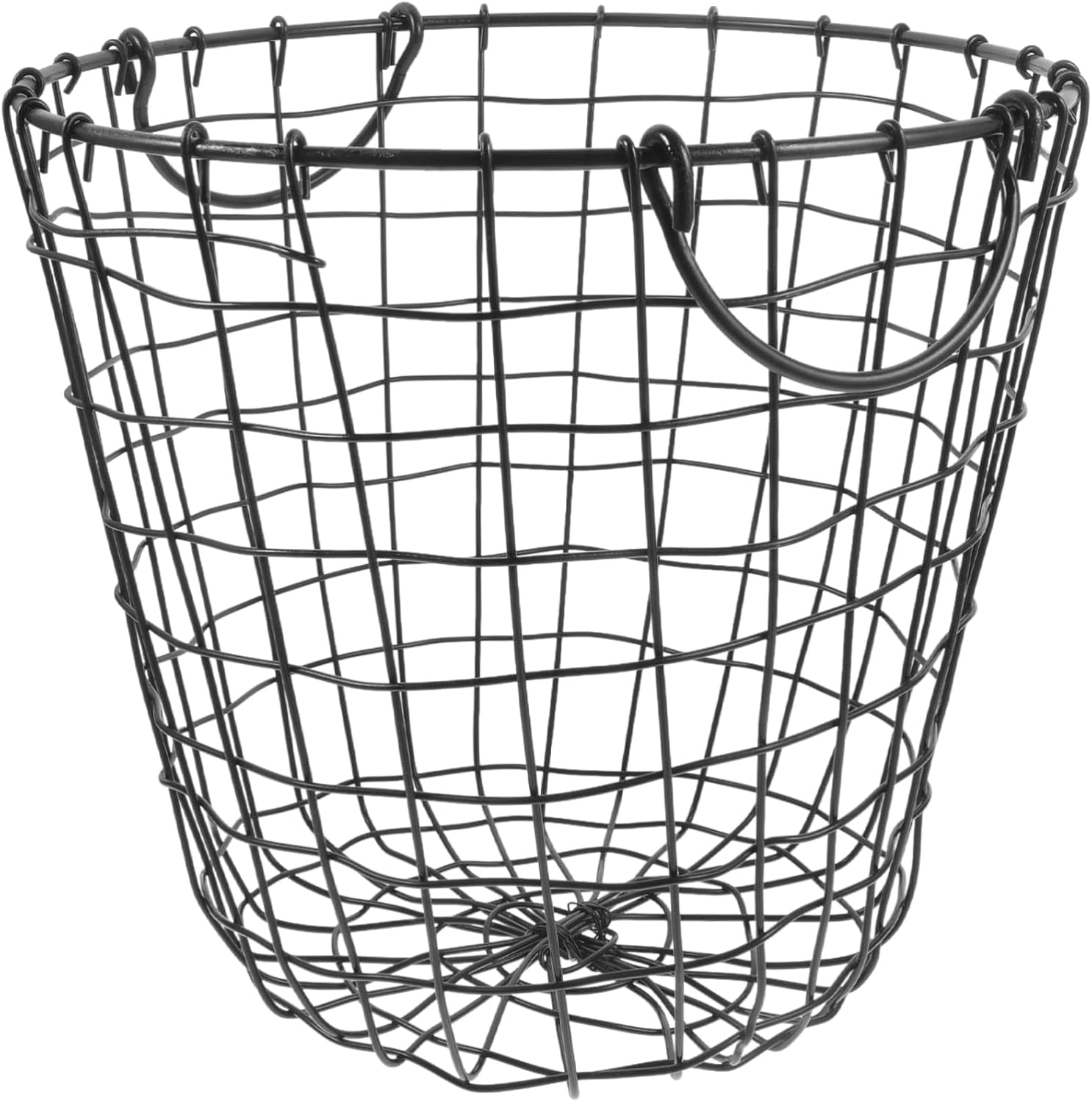 Large Metal Wire Basket for Fruit Snack and Bread Storage Reusable Iron Wire Organizer with Spacious Design for Kitchen Dining Living and Office Use